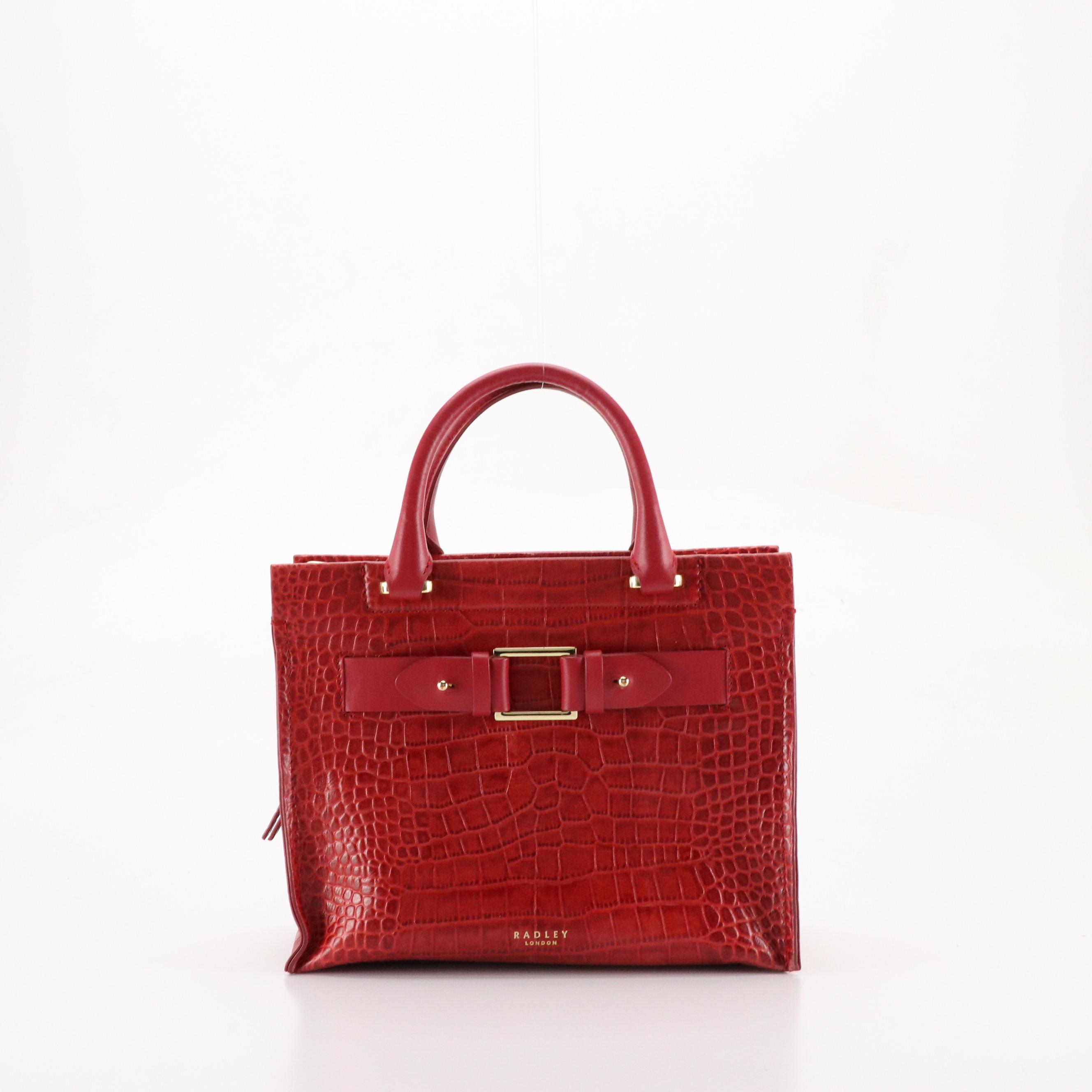Radley London Agnes Street Bag in Croc Embossed Leather, Kate Spade Zip Wallet