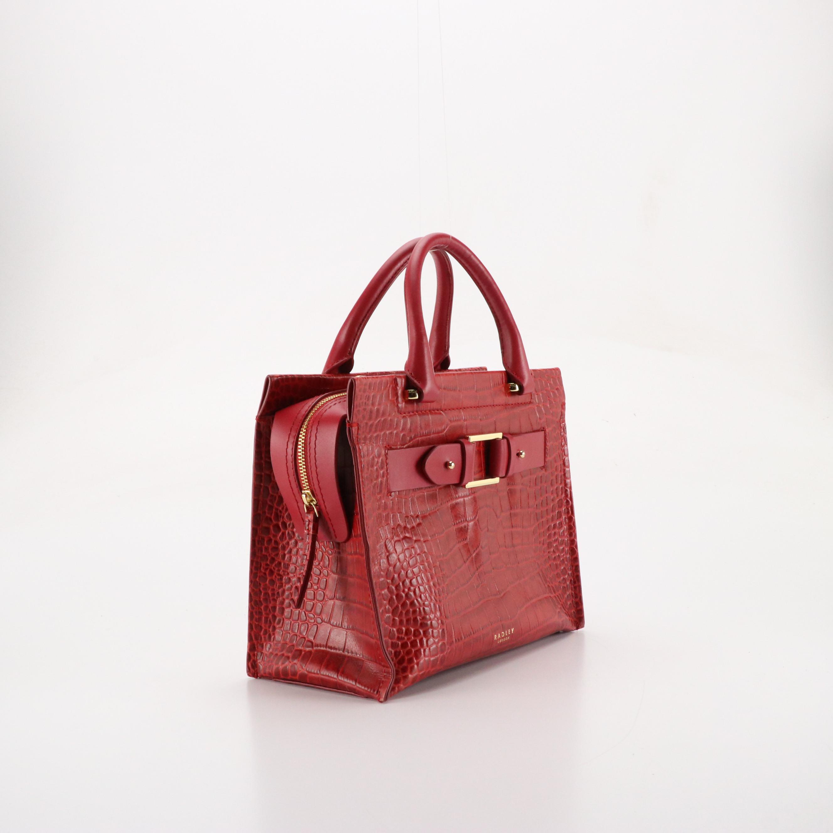 Radley London Agnes Street Bag in Croc Embossed Leather, Kate Spade Zip Wallet