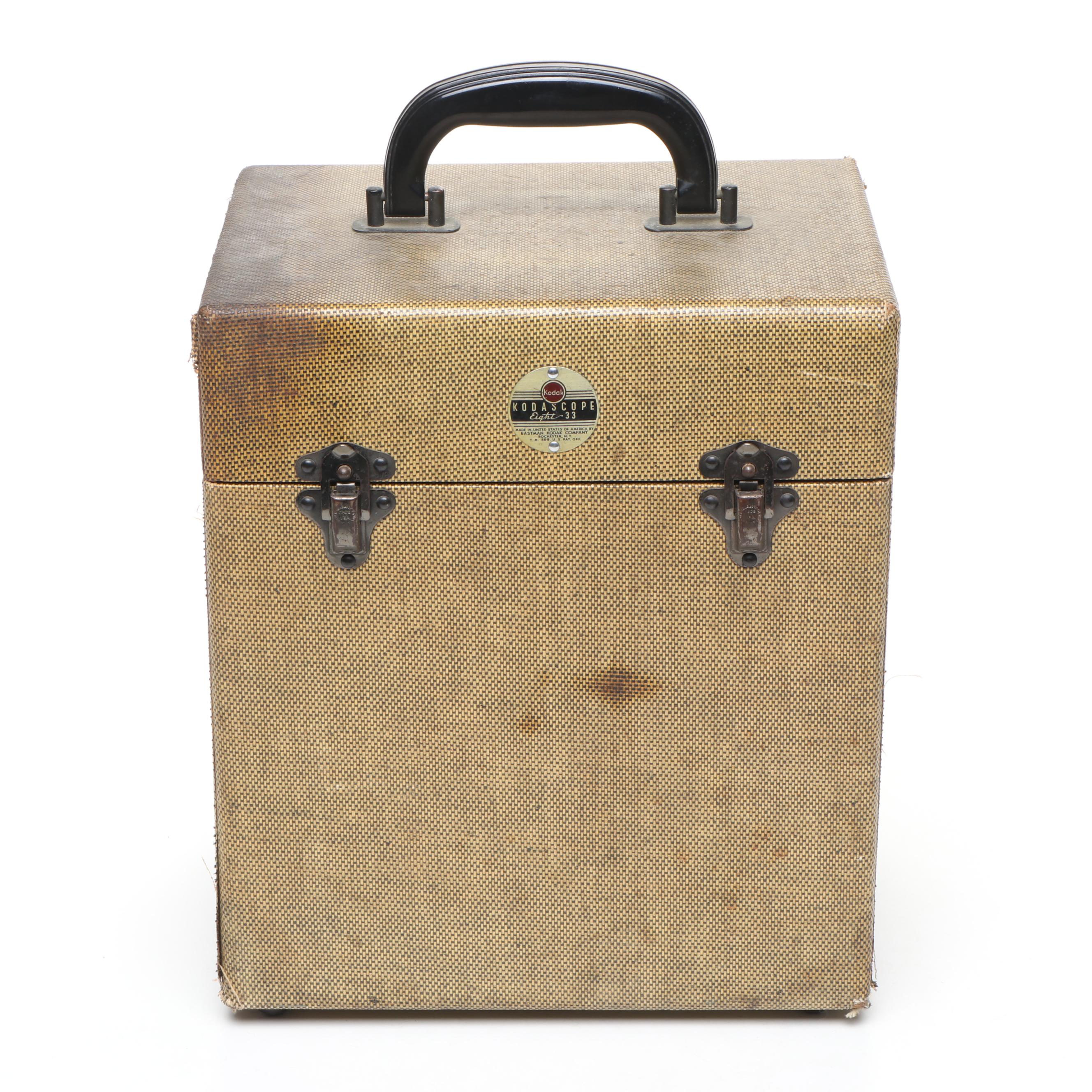 Eastman Kodak Co. Kodascope Eight 33 8mm Film Projector, Mid-20th Century