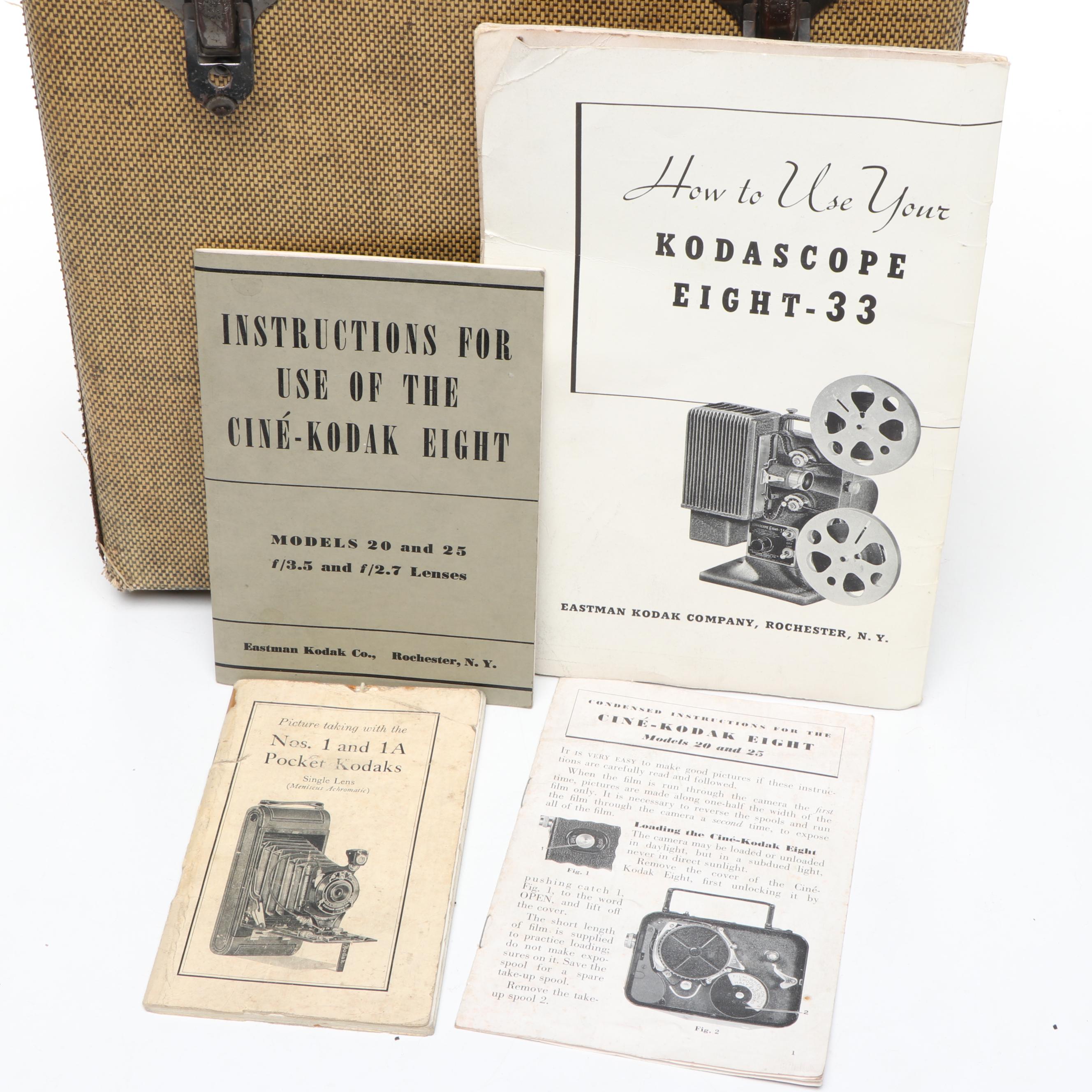 Eastman Kodak Co. Kodascope Eight 33 8mm Film Projector, Mid-20th Century