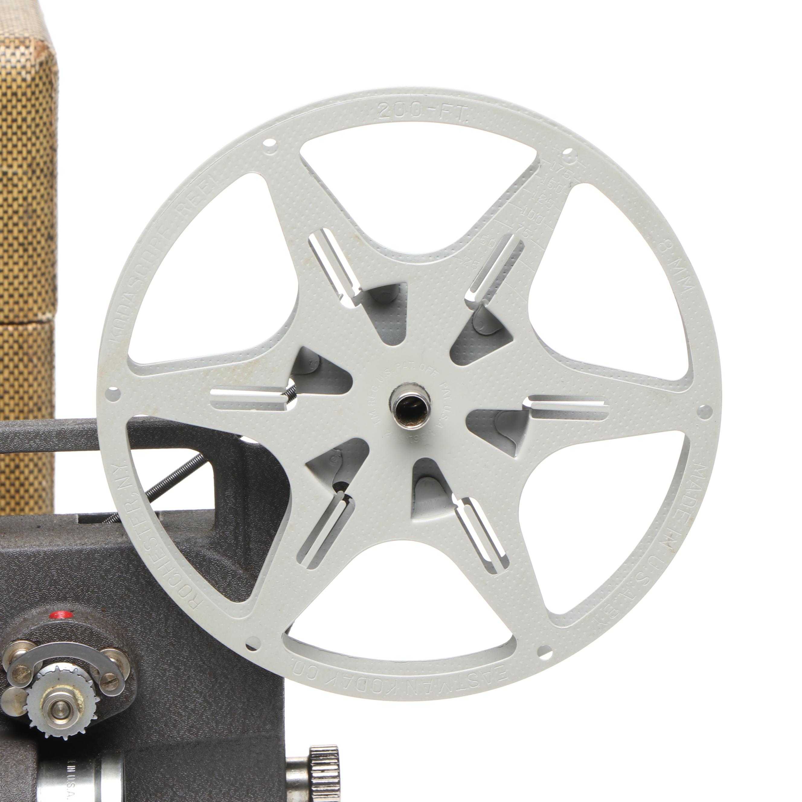 Eastman Kodak Co. Kodascope Eight 33 8mm Film Projector, Mid-20th Century