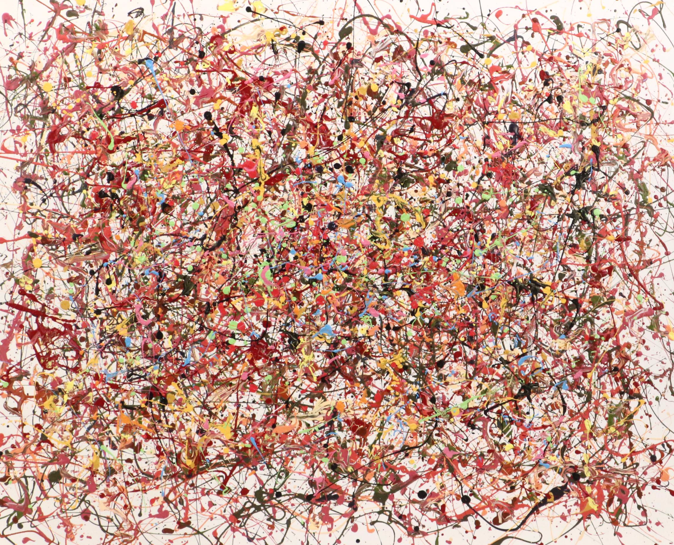 Michael Karr Abstract Expressionist Acrylic Painting, 2024