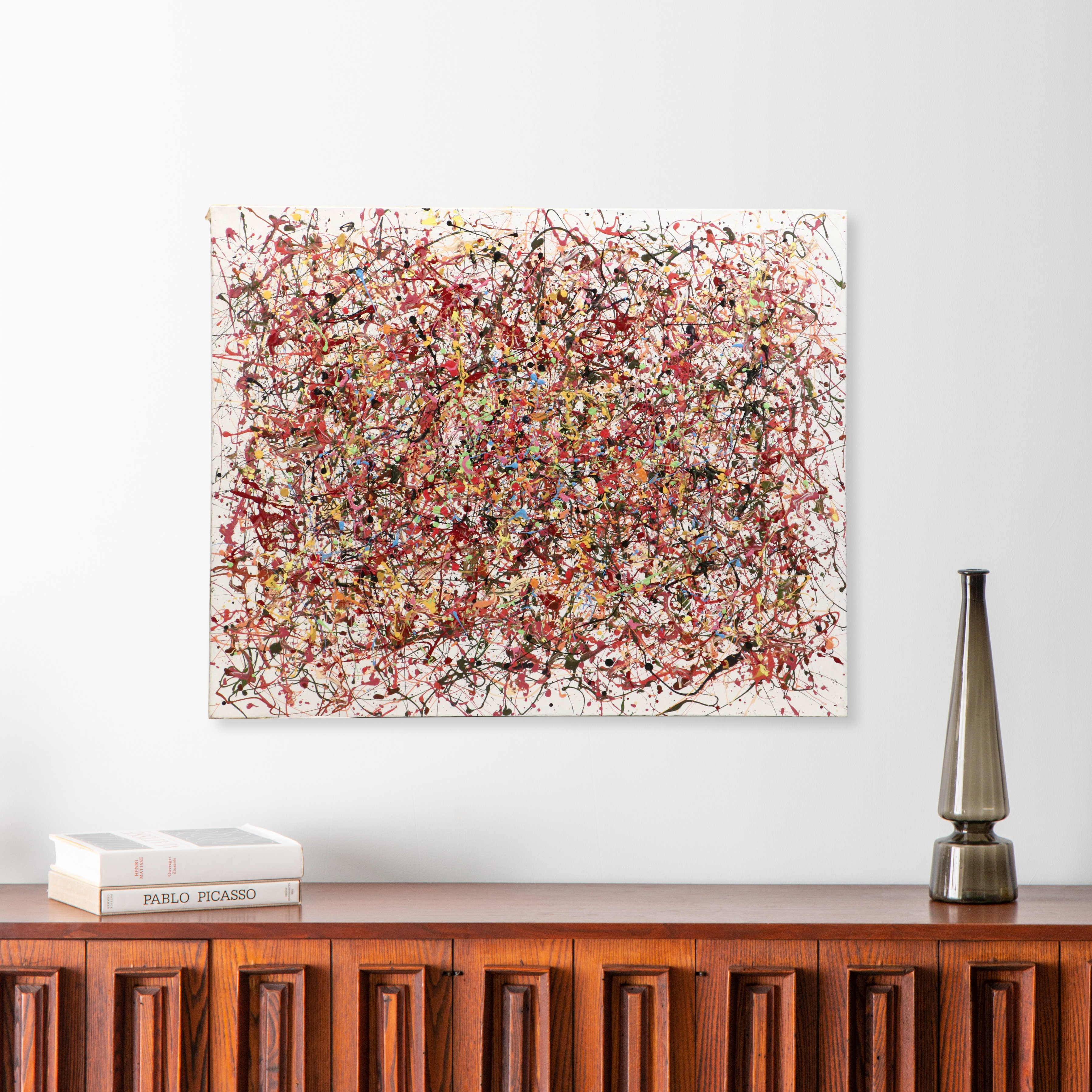 Michael Karr Abstract Expressionist Acrylic Painting, 2024