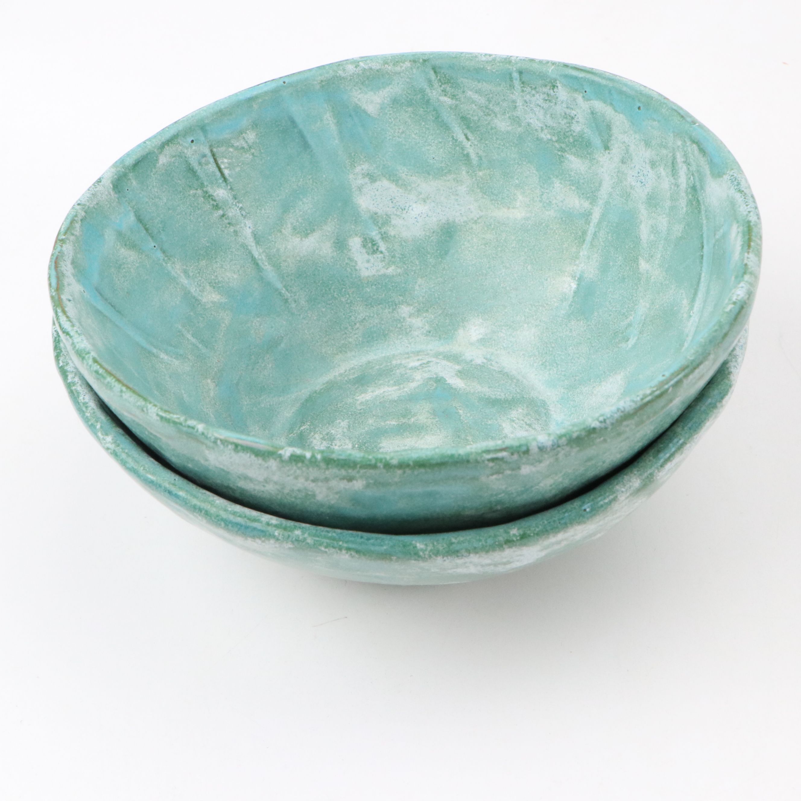 Vietri "Cucina Fresca" Ceramic Dinnerware with R. Wood Studio Bowls