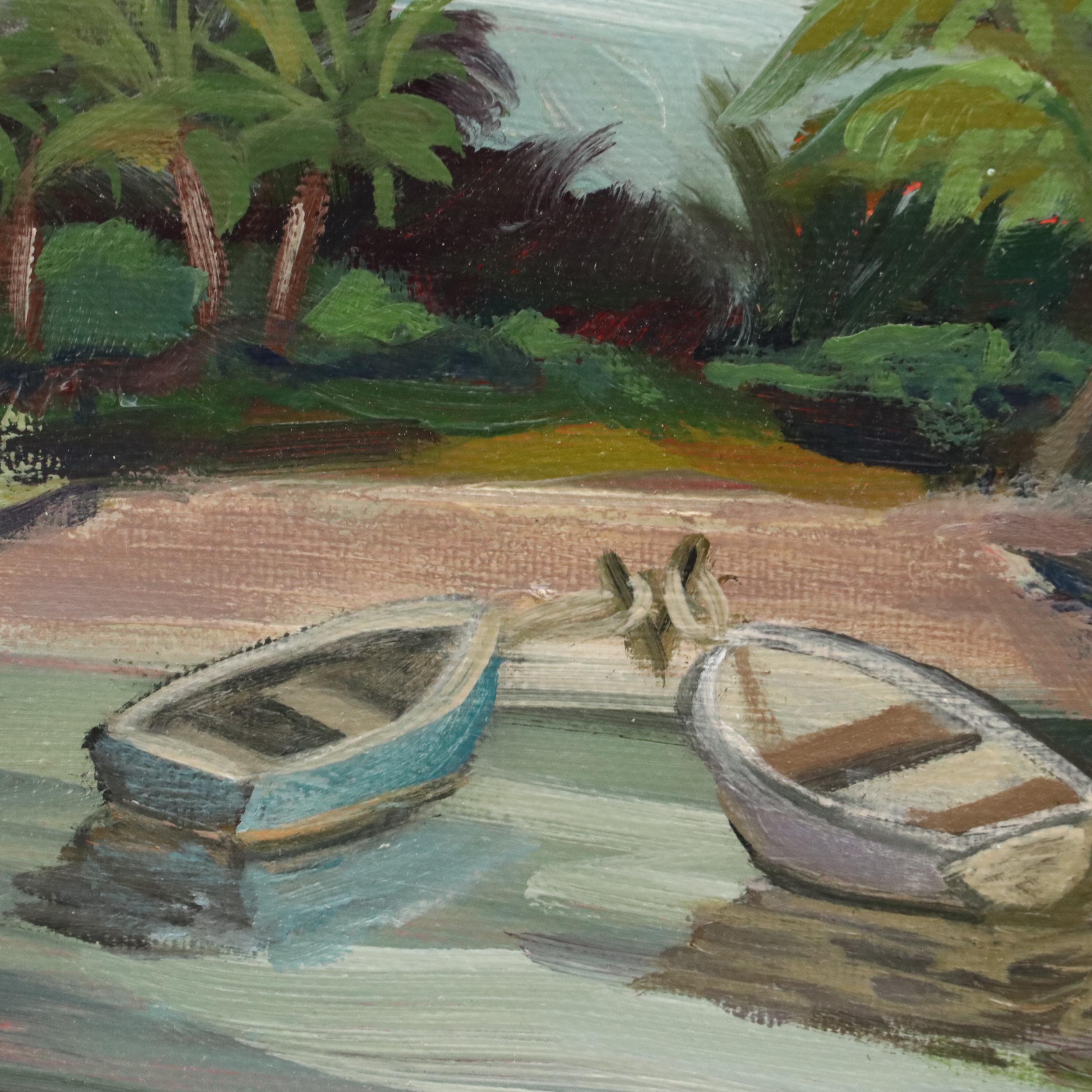 Mary Mirabito Oil Painting "Island 'Hideaway'," 2025