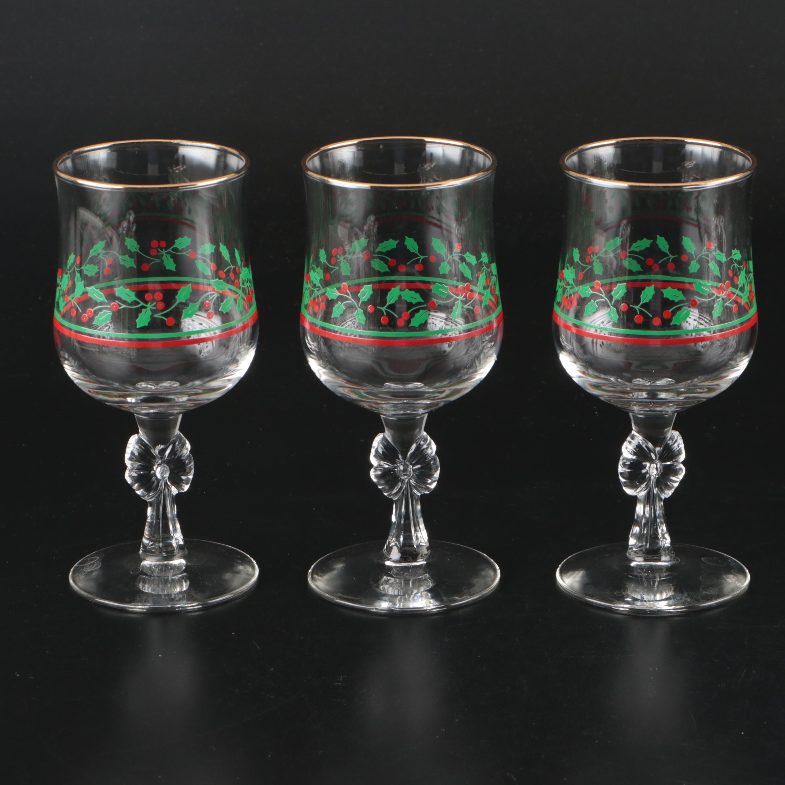 Arby's Christmas Collection Glassware by Libbey