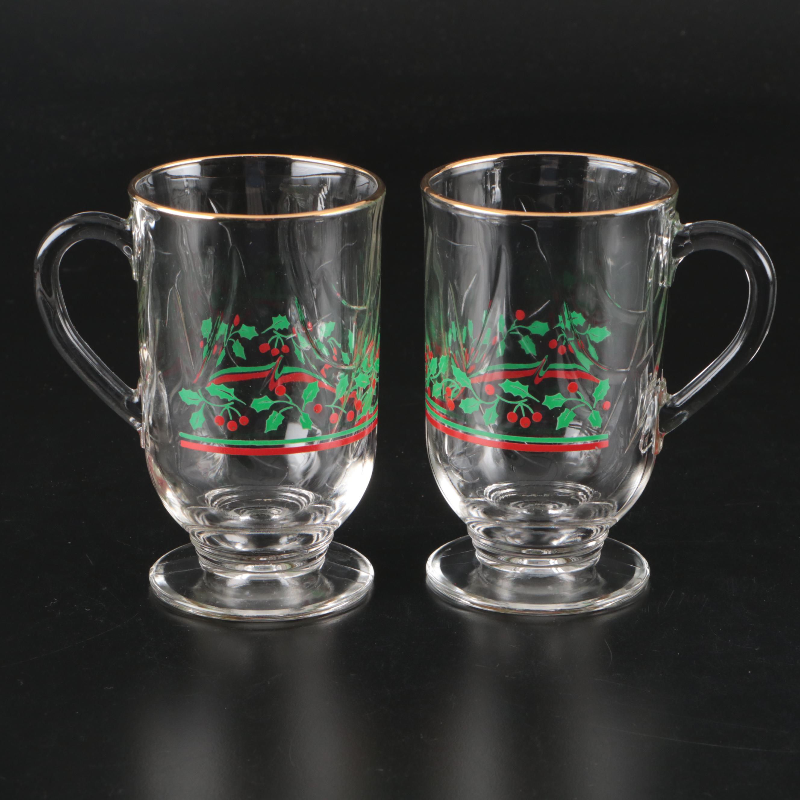 Arby's Christmas Collection Glassware by Libbey