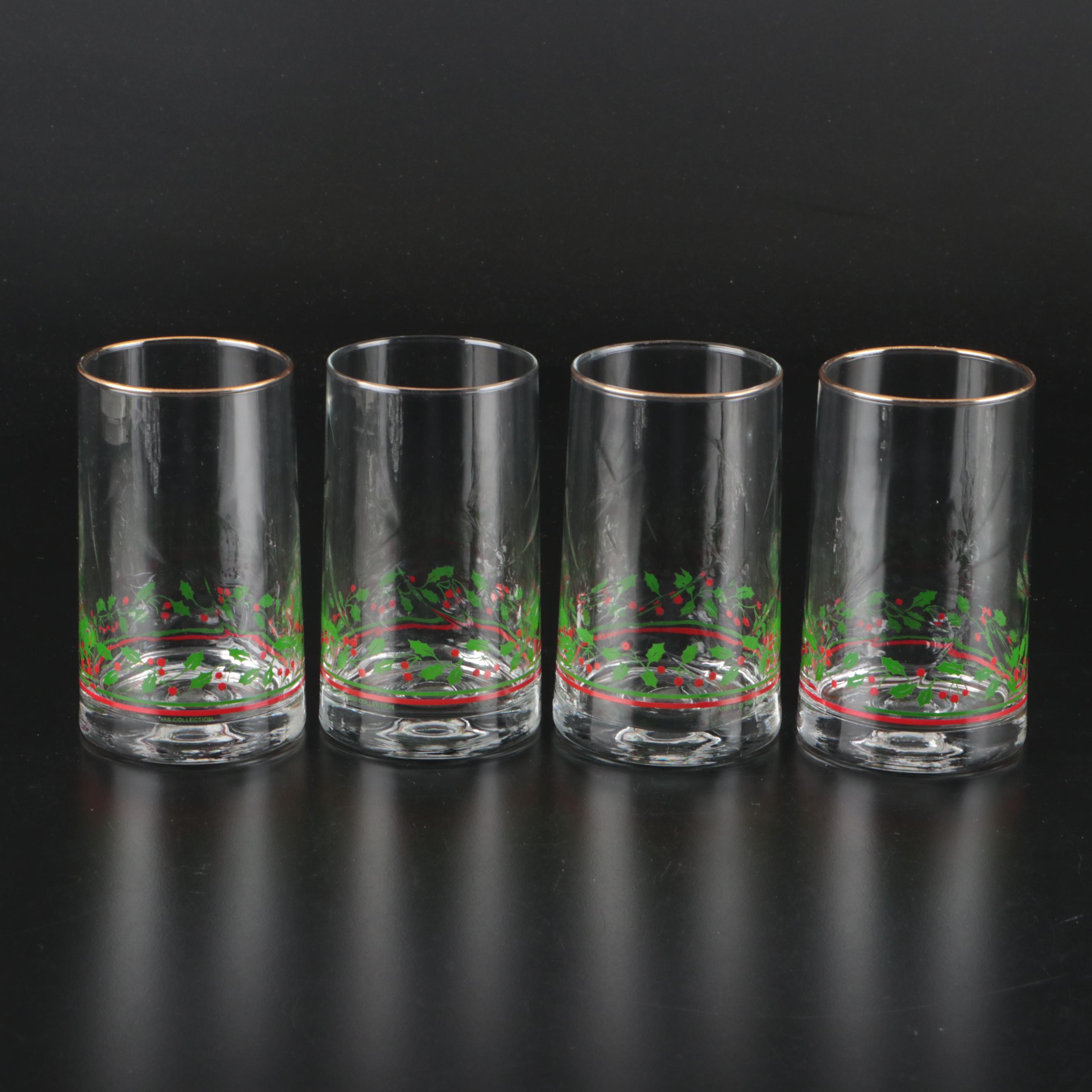 Arby's Christmas Collection Glassware by Libbey