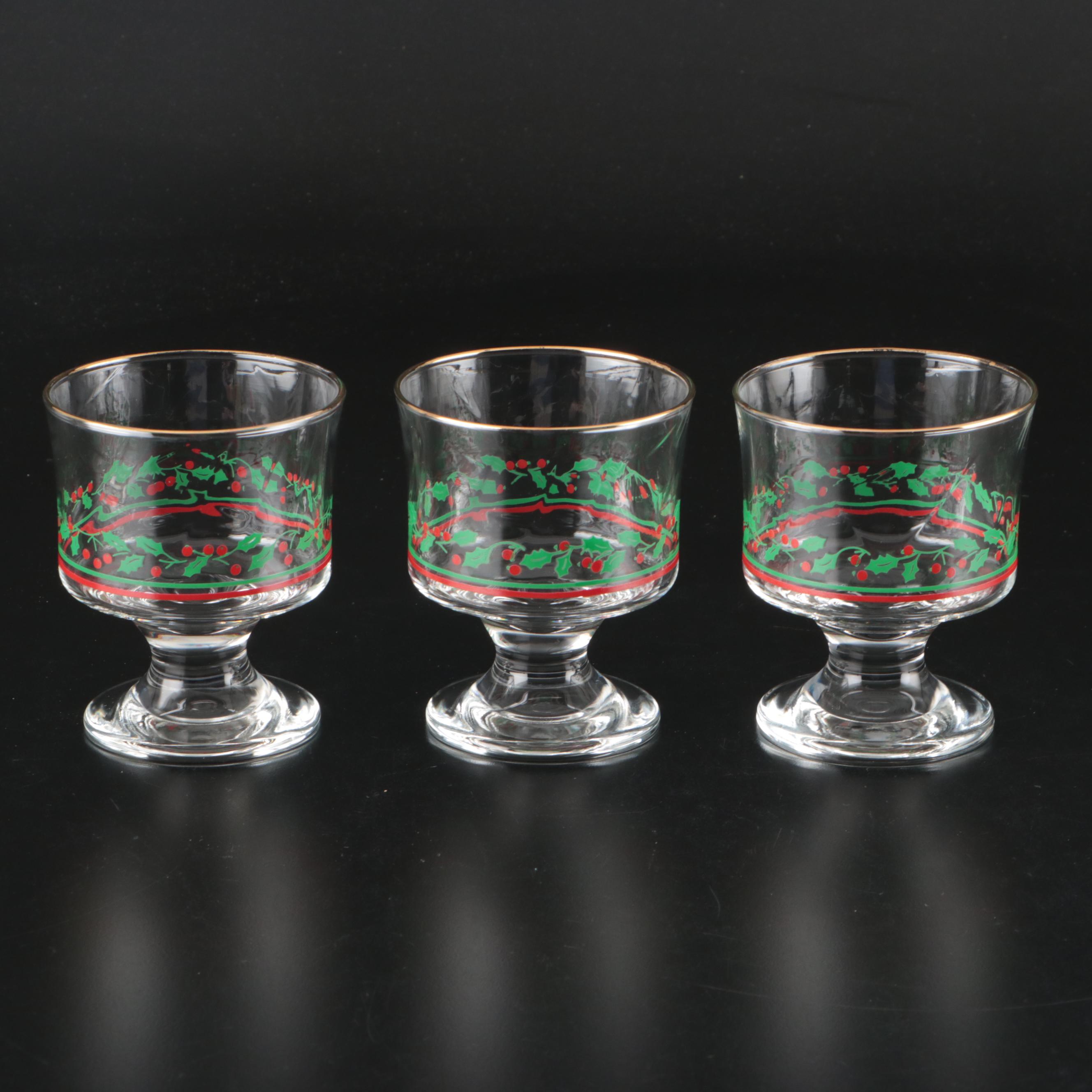 Arby's Christmas Collection Glassware by Libbey