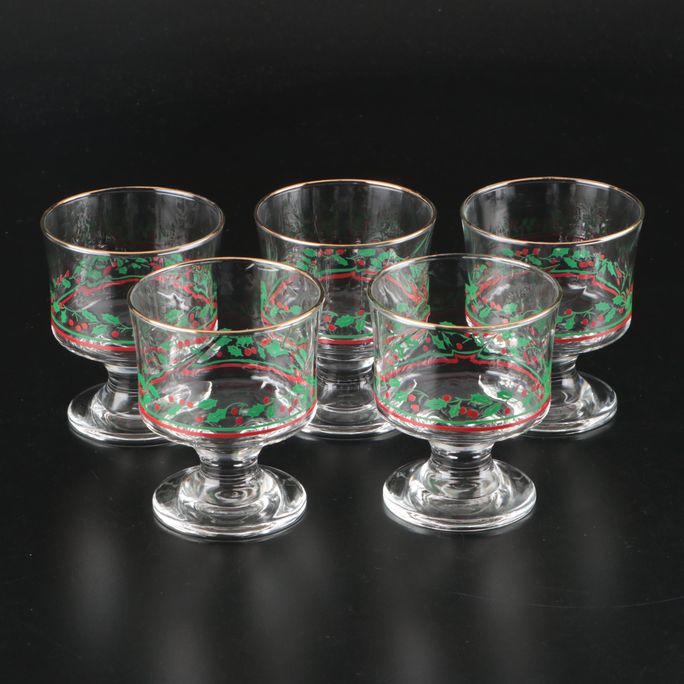 Arby's Christmas Collection Glassware by Libbey