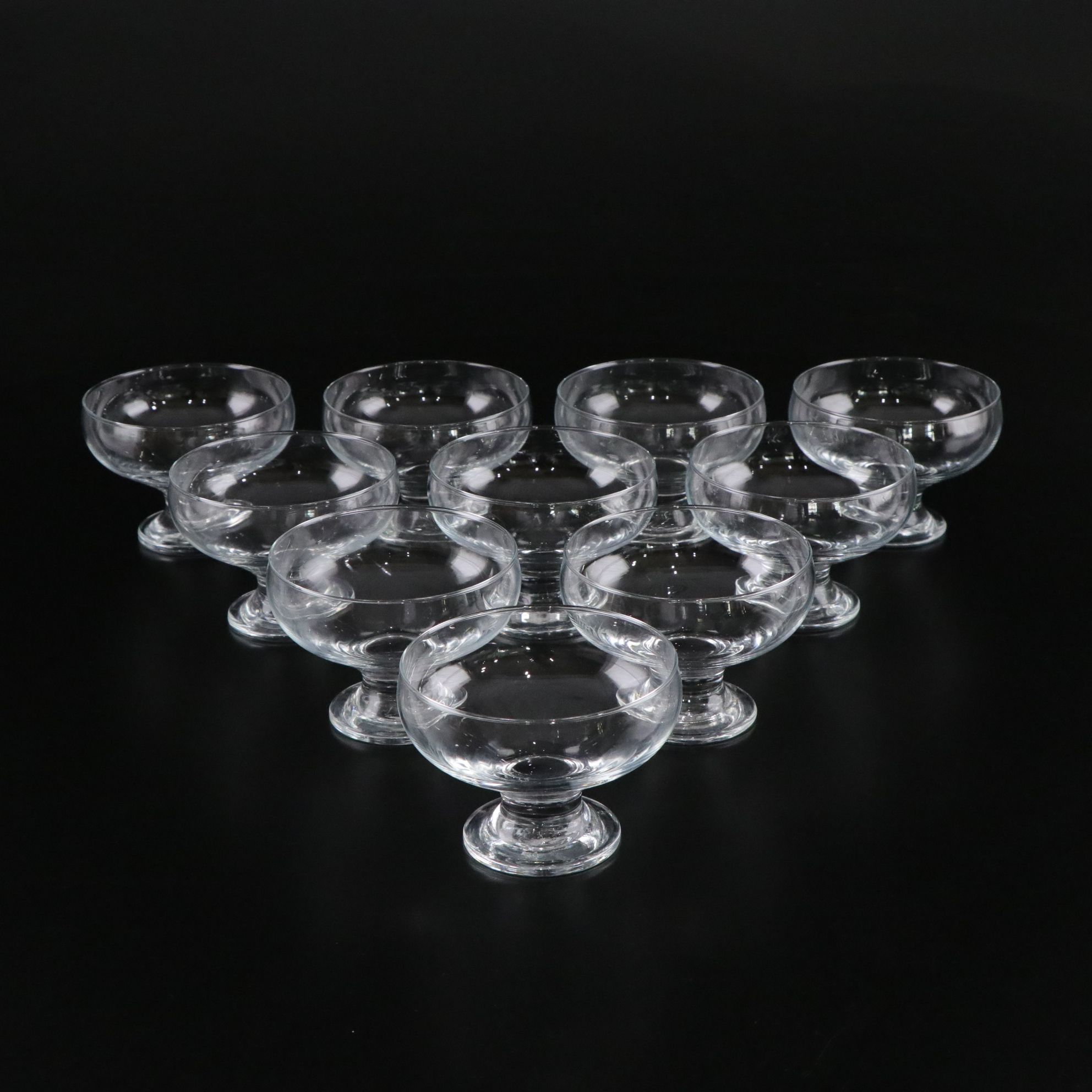 Paşabahçe Crystal Dessert Bowls