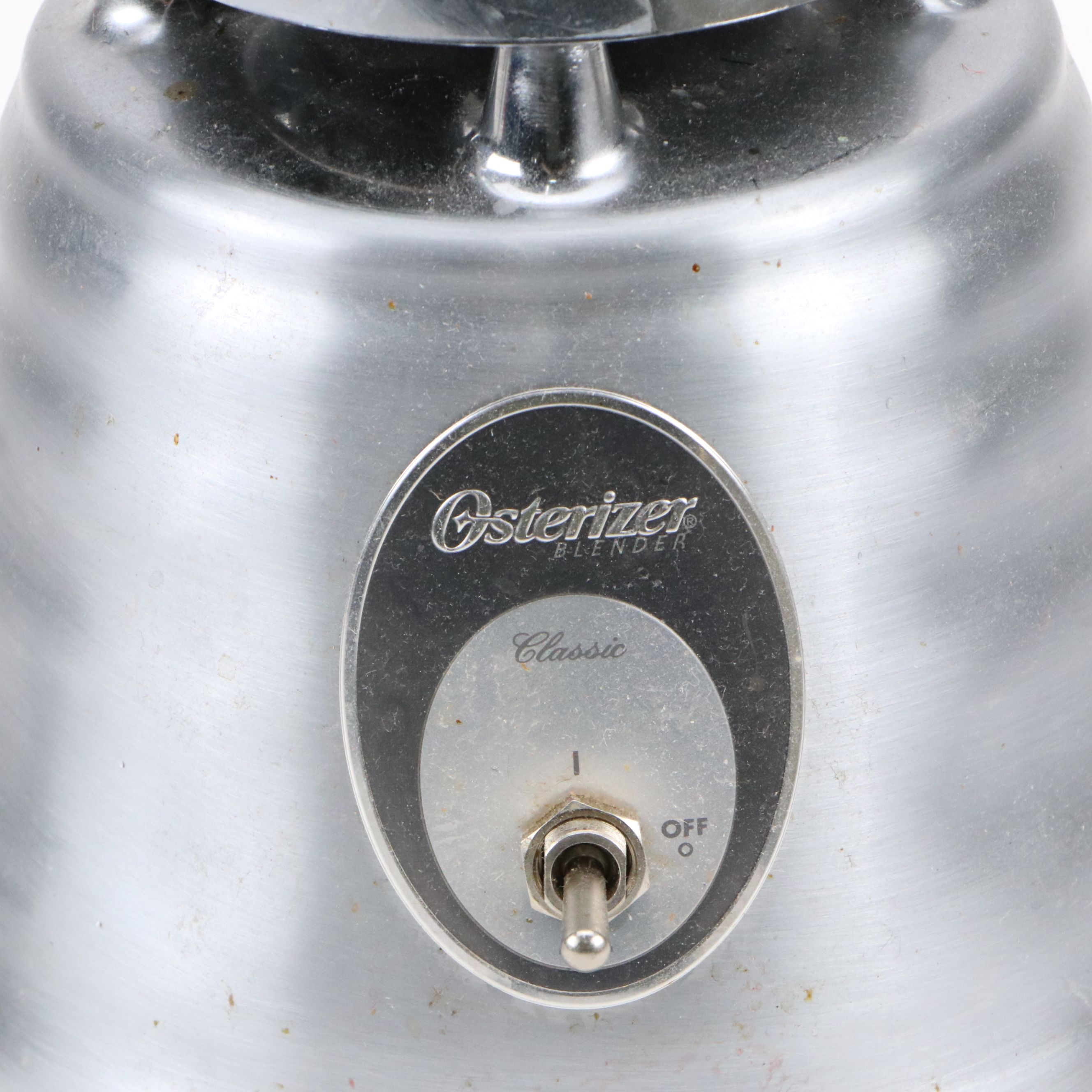 Vintage Sears Electric Meat Grinder with Oster Blender and Other Cookware