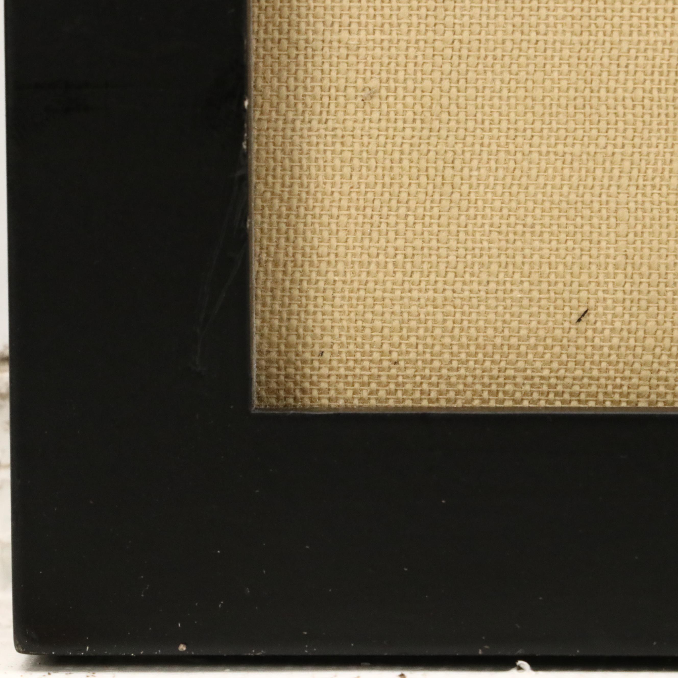 Dordevic Miodrag Op Art Oil Painting, 20th Century