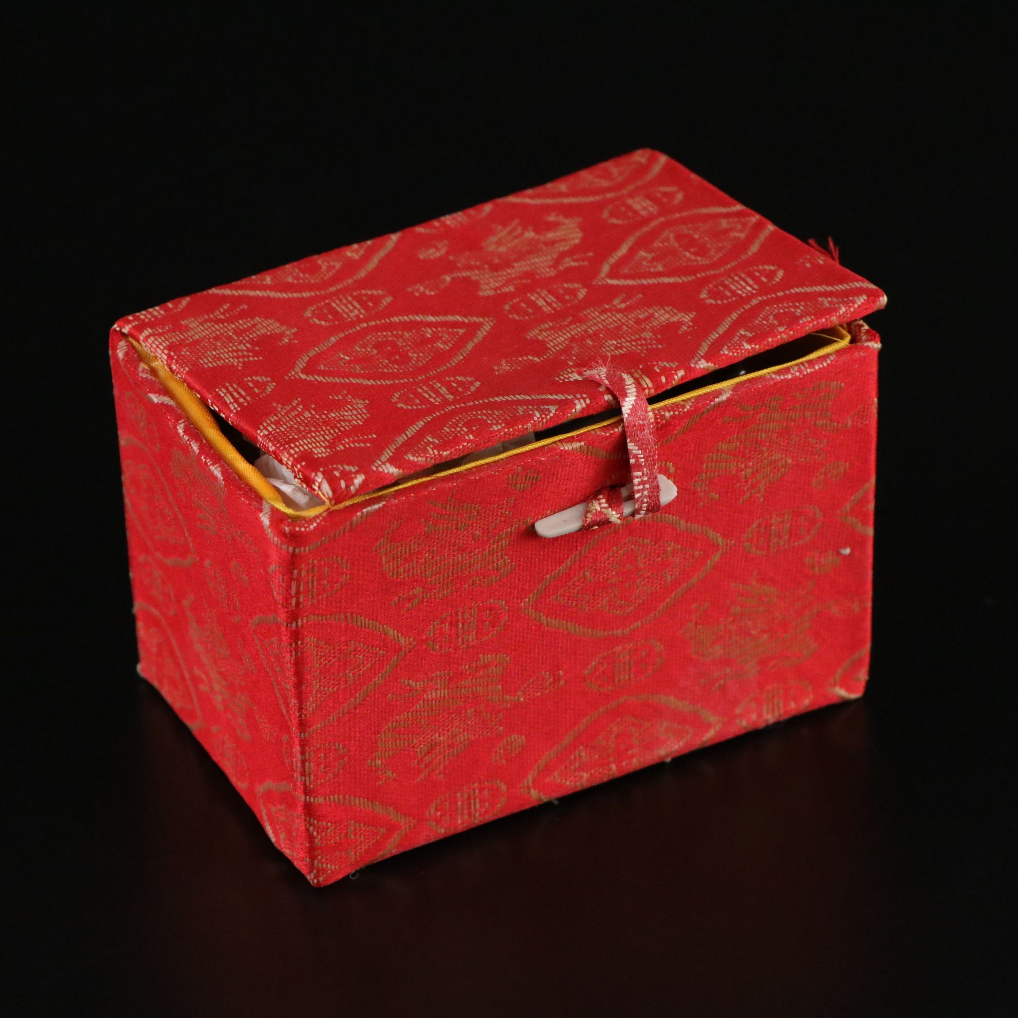 Reverse Painted Glass Mini Teapot, Kweichow Moutai Baiju Shot Glass & Chopsticks