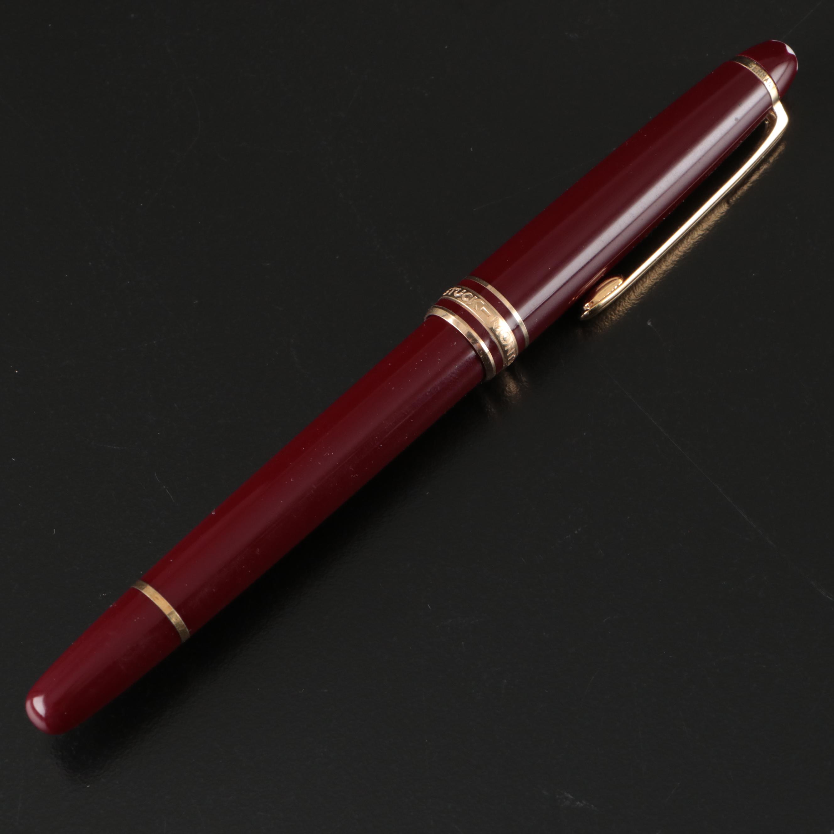 Montblanc Meisterstück Burgundy Ballpoint Pen
