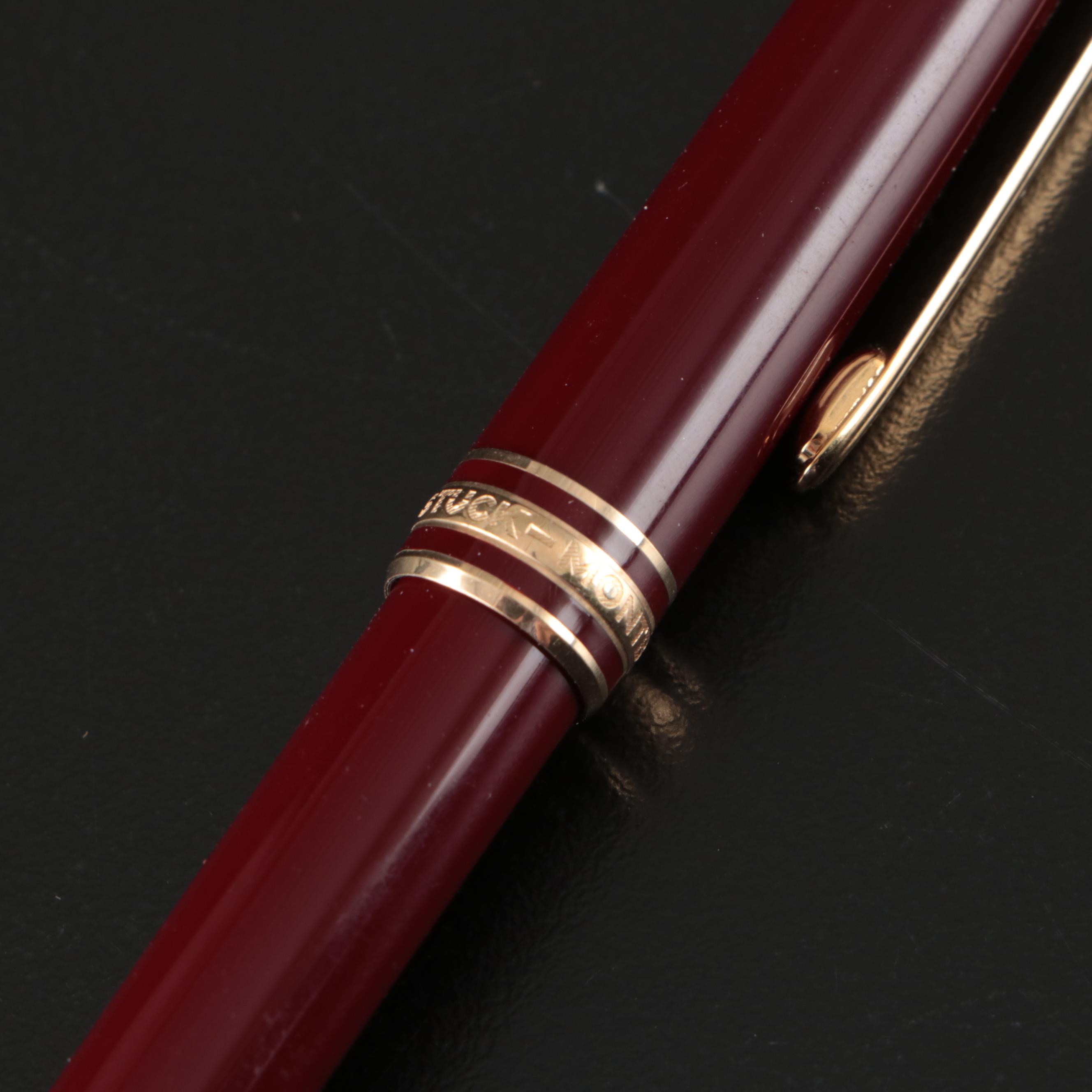 Montblanc Meisterstück Burgundy Ballpoint Pen
