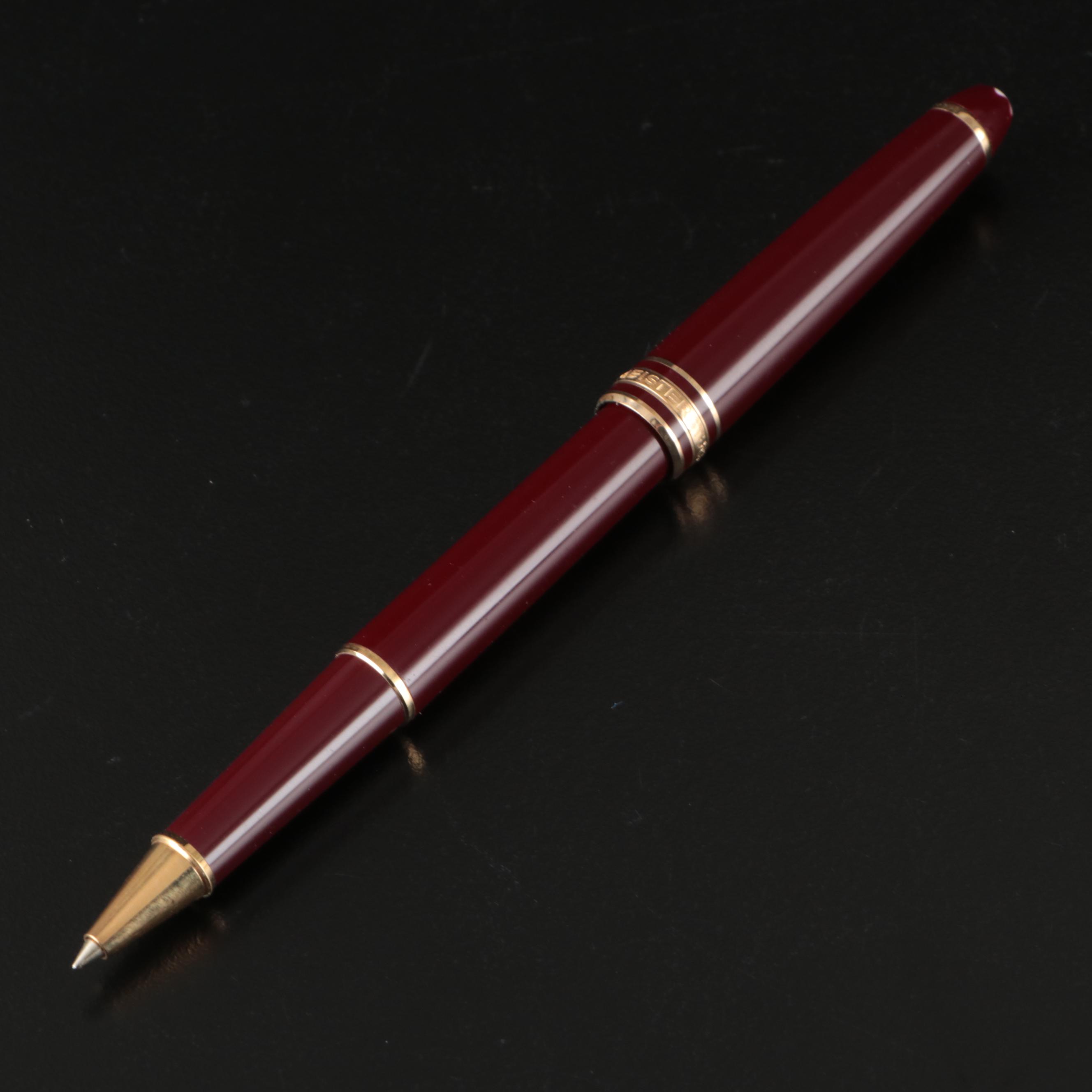 Montblanc Meisterstück Burgundy Ballpoint Pen