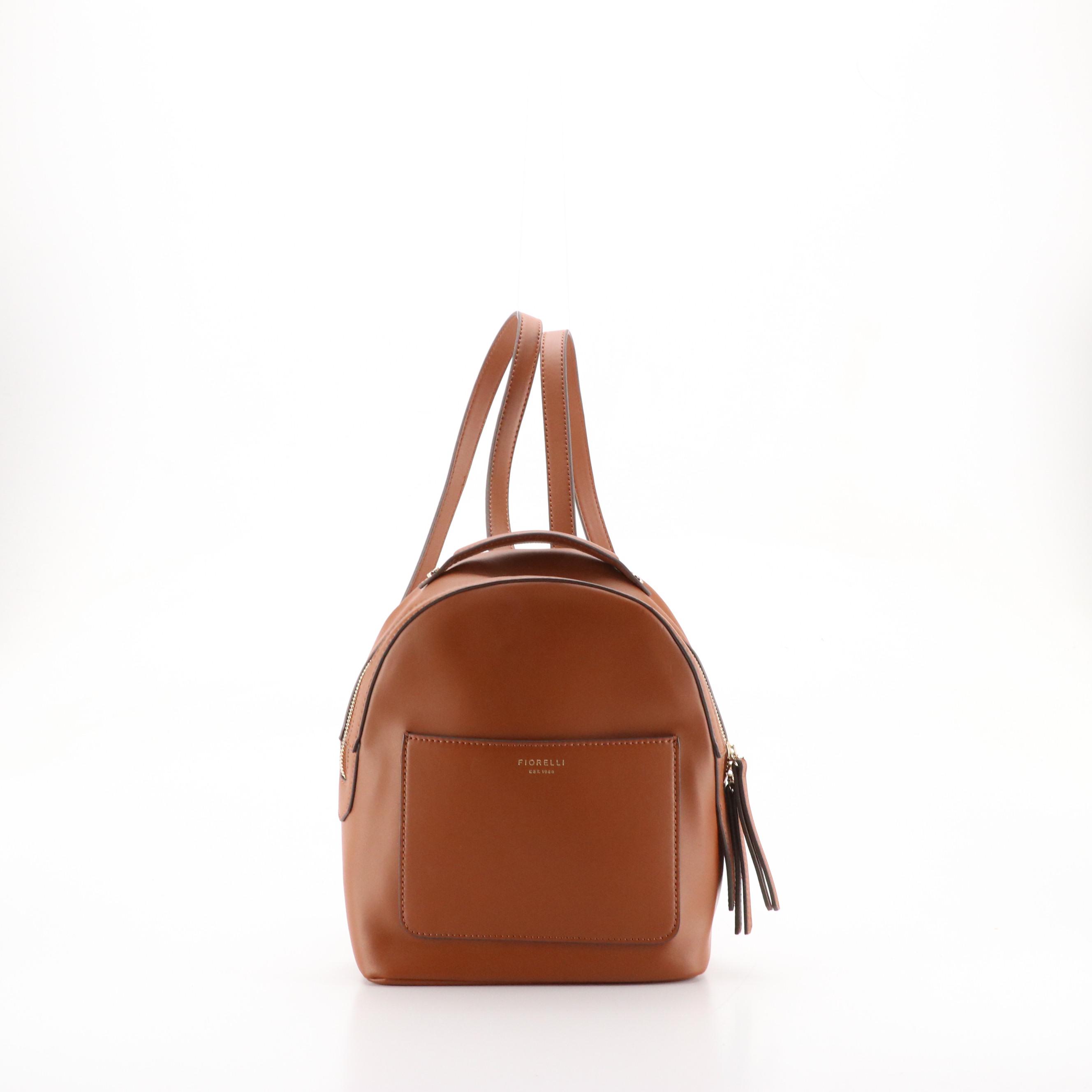 Fiorelli Mini Backpack in Caramel Brown Leather and Skagen Hobo Shoulder Bag