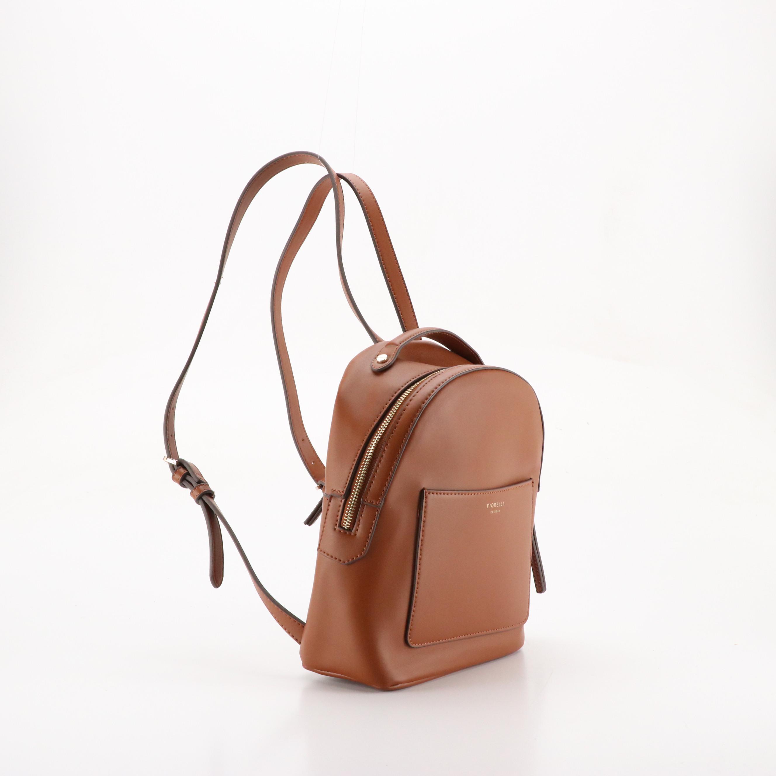 Fiorelli Mini Backpack in Caramel Brown Leather and Skagen Hobo Shoulder Bag