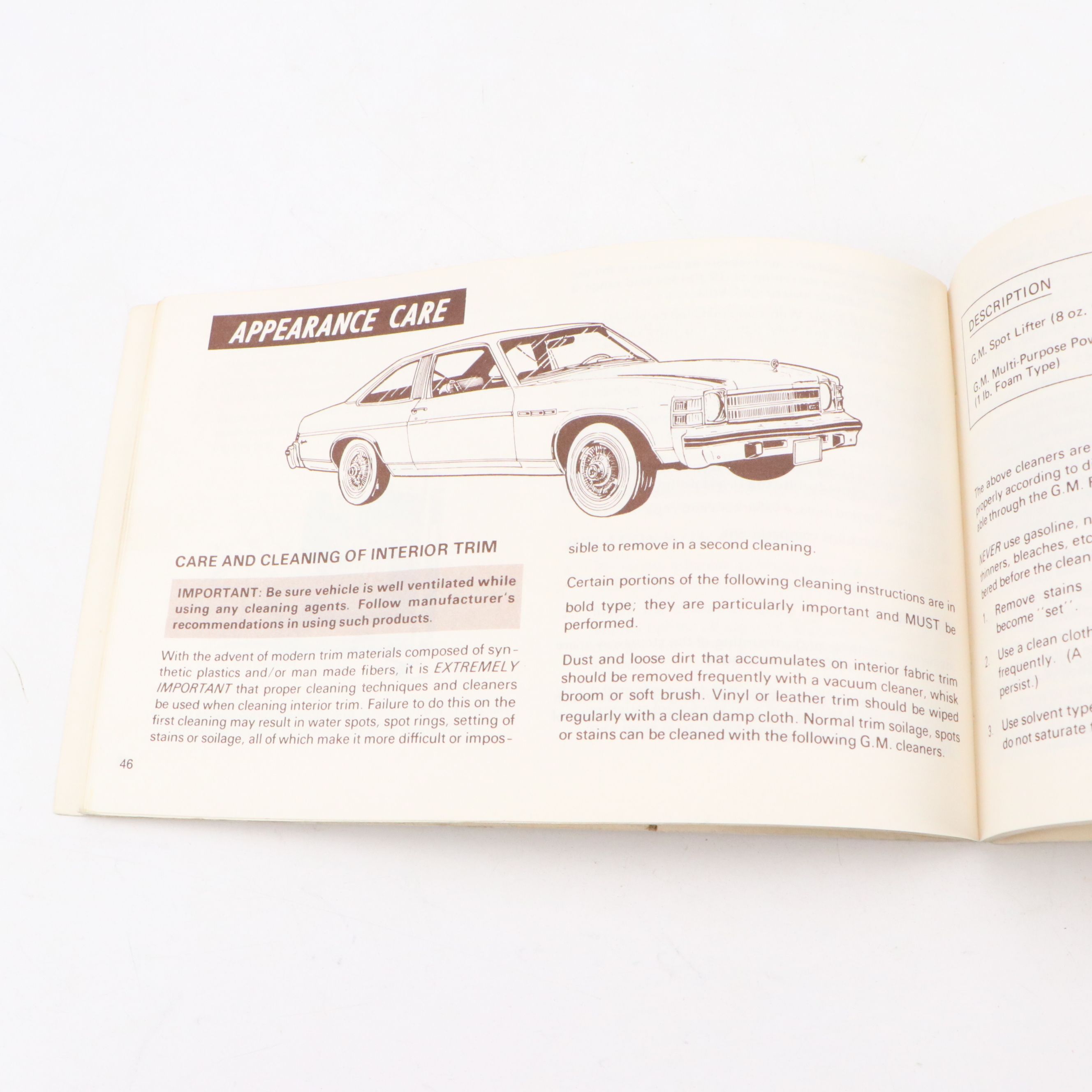 1937 Oldsmobile Six and Chevrolet Catalogs with 1976 Buick Skylark Manual