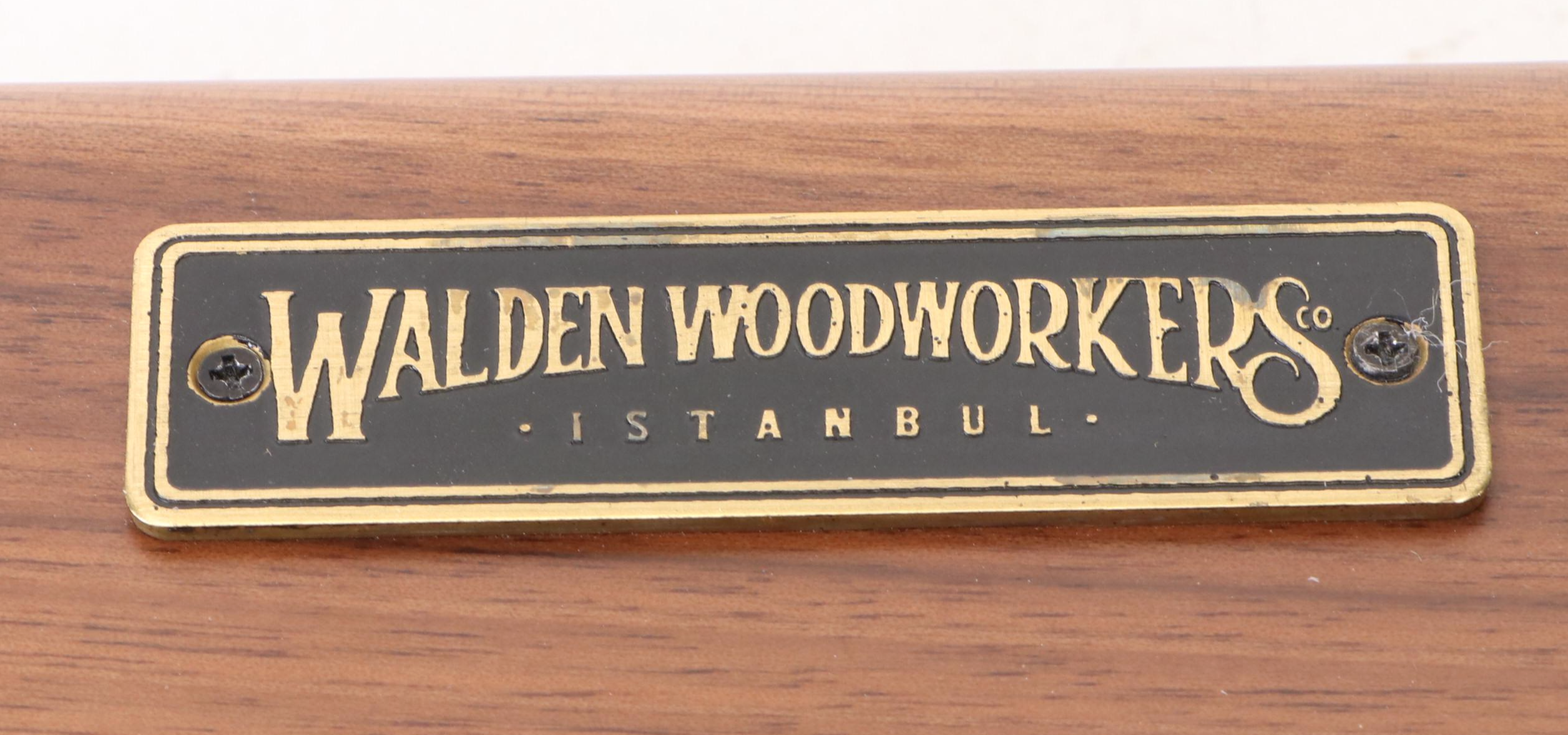 Walden Woodworkers Portable Wooden Writing Desk