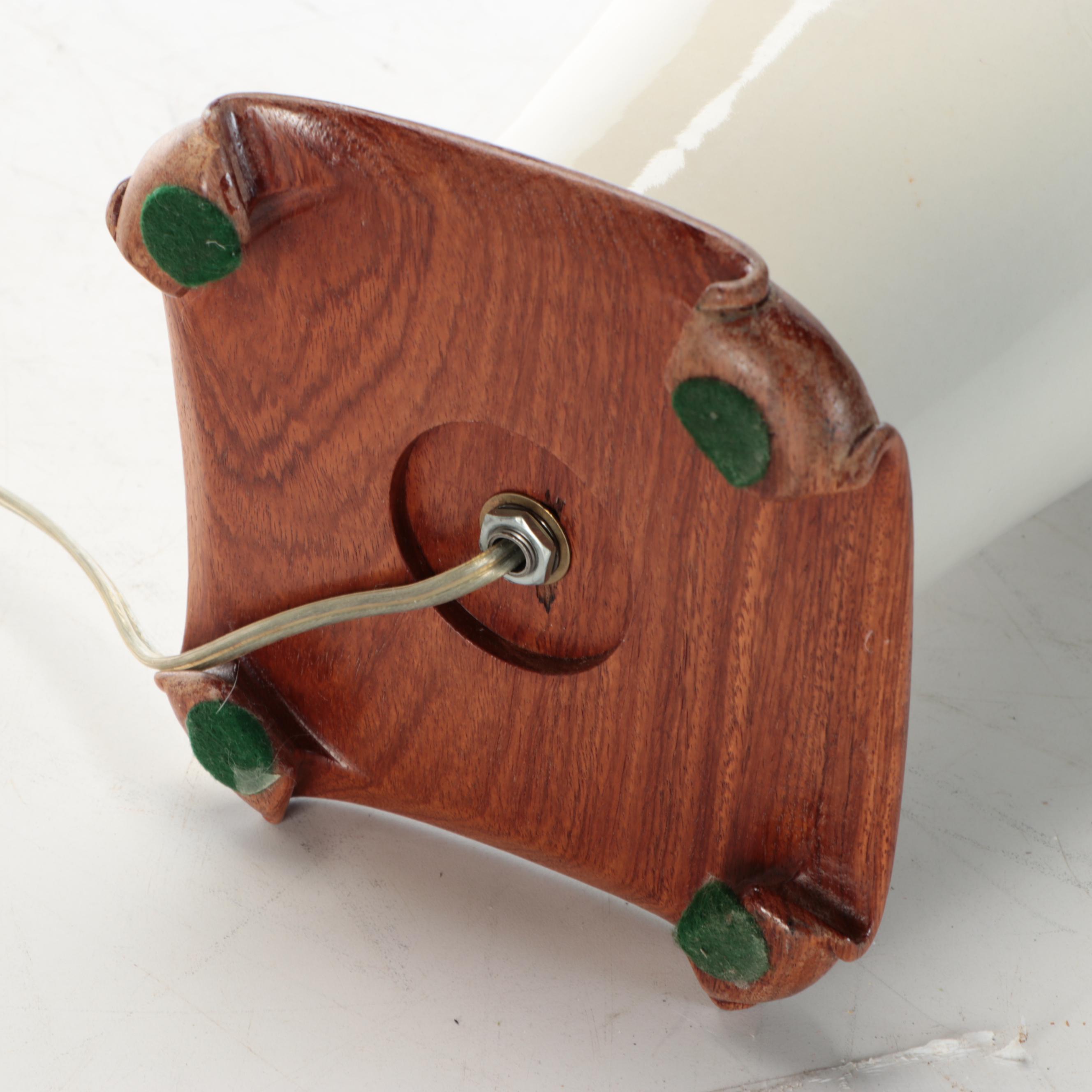 Pair of Chinese Porcelain Meiping Plum Vase Table Lamps