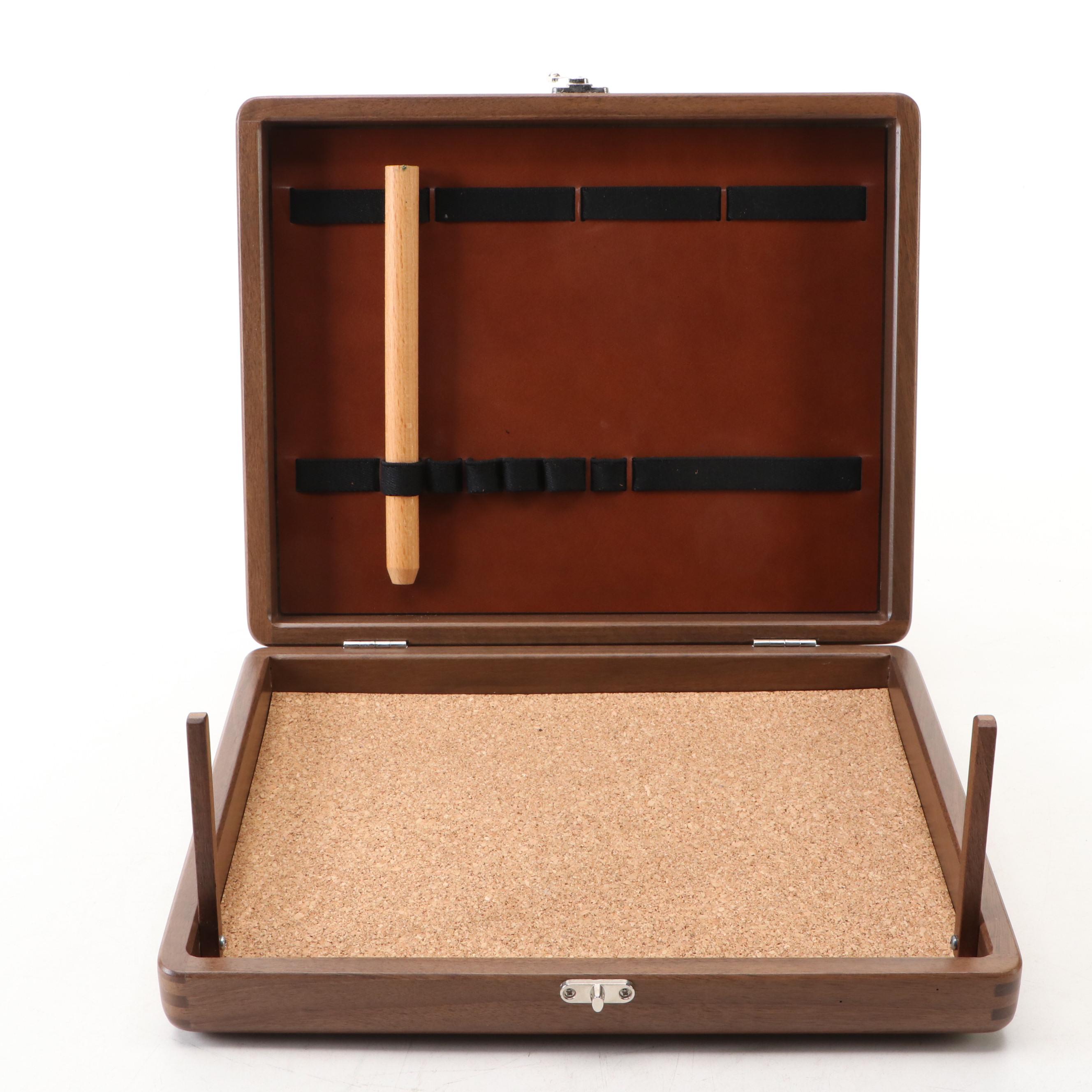 Walden Woodworkers Portable Wooden Writing Desk