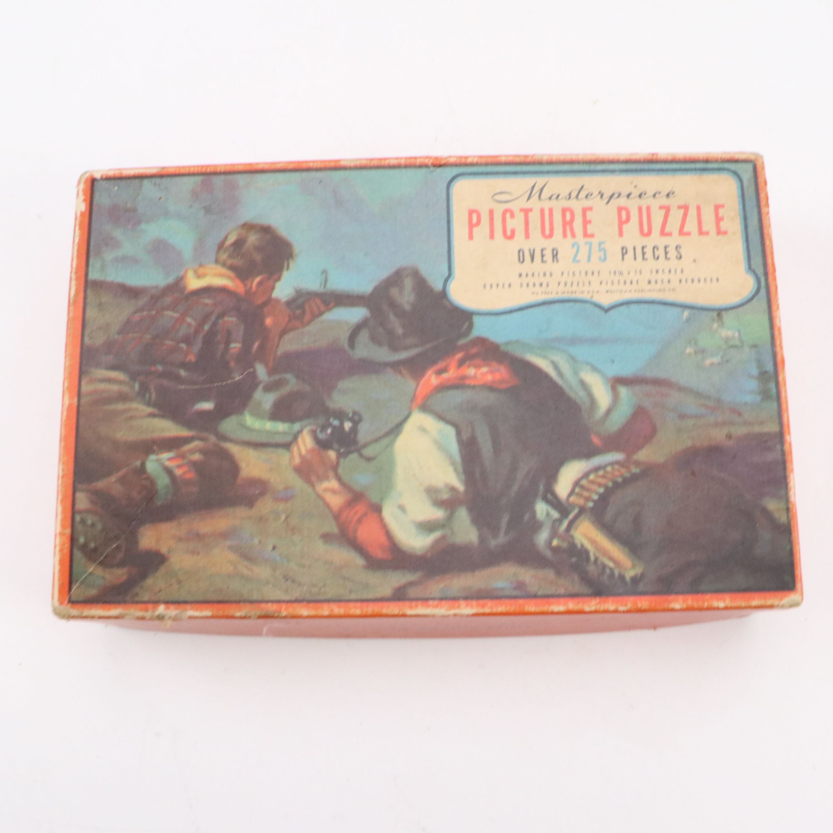 Milton Bradley "Frontier Days" with Other Western Puzzles