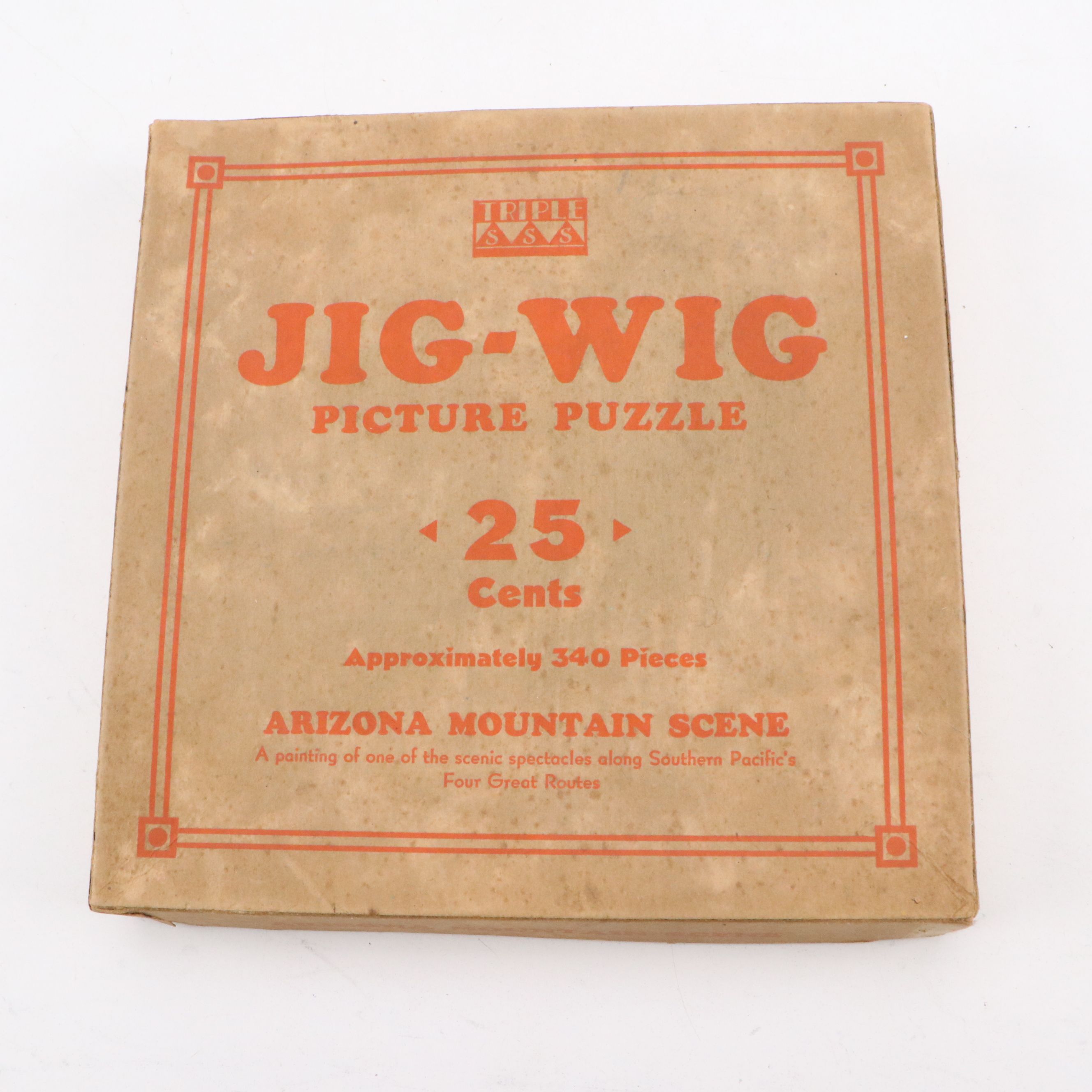 Milton Bradley "Frontier Days" with Other Western Puzzles