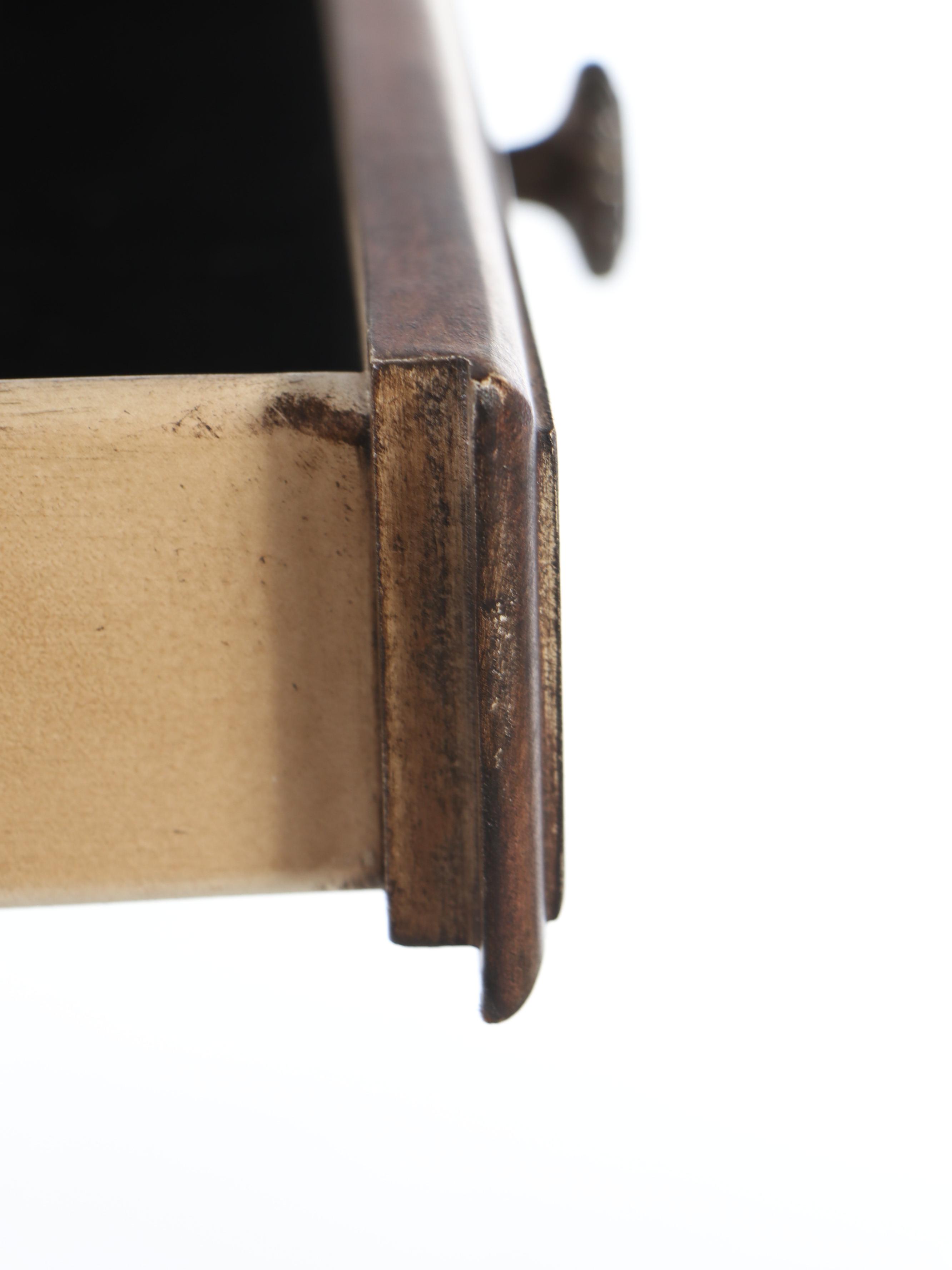 French Provincial Dining Table and Eight Ladder-Back Chairs