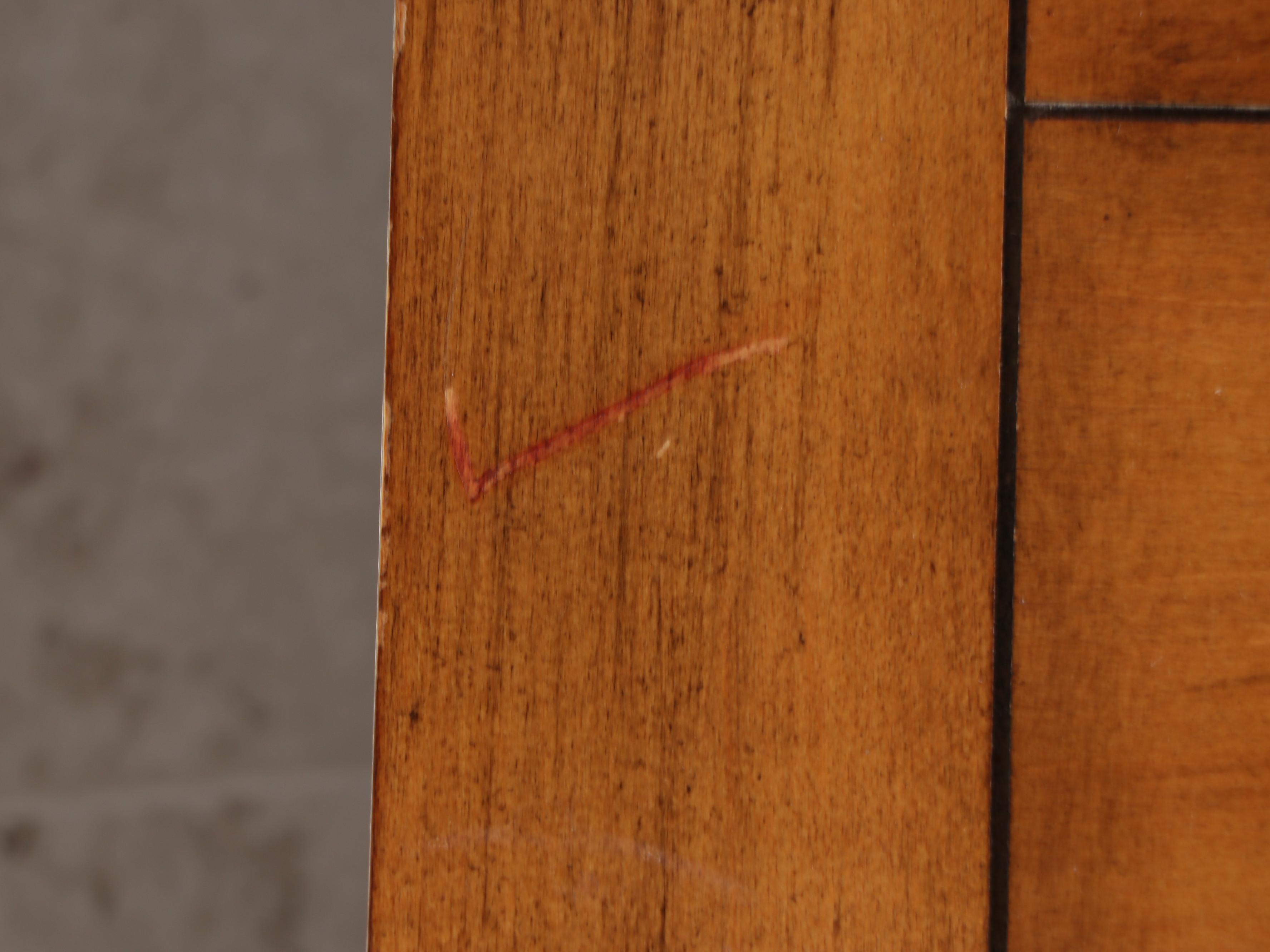 French Provincial Dining Table and Eight Ladder-Back Chairs