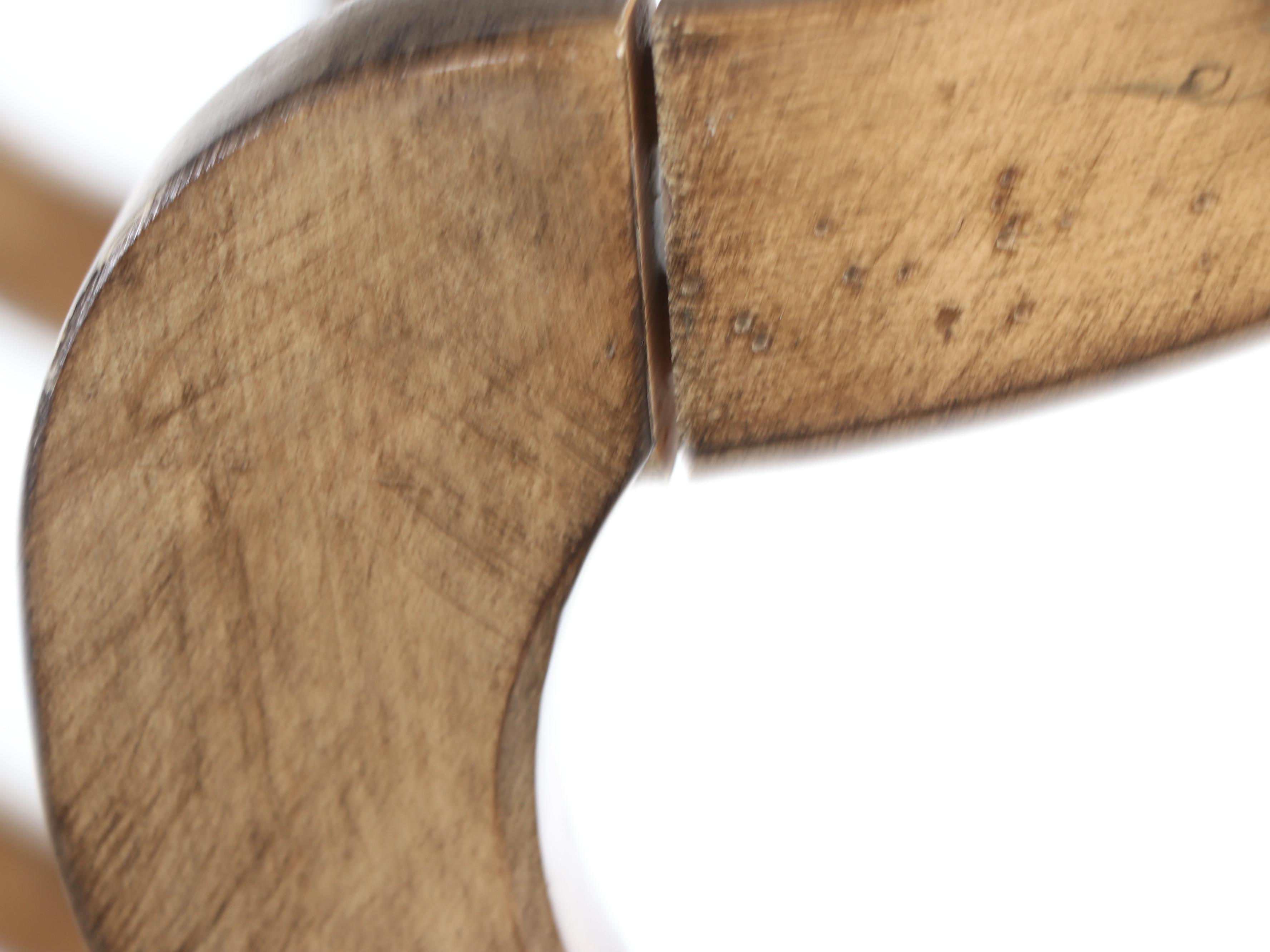 French Provincial Dining Table and Eight Ladder-Back Chairs