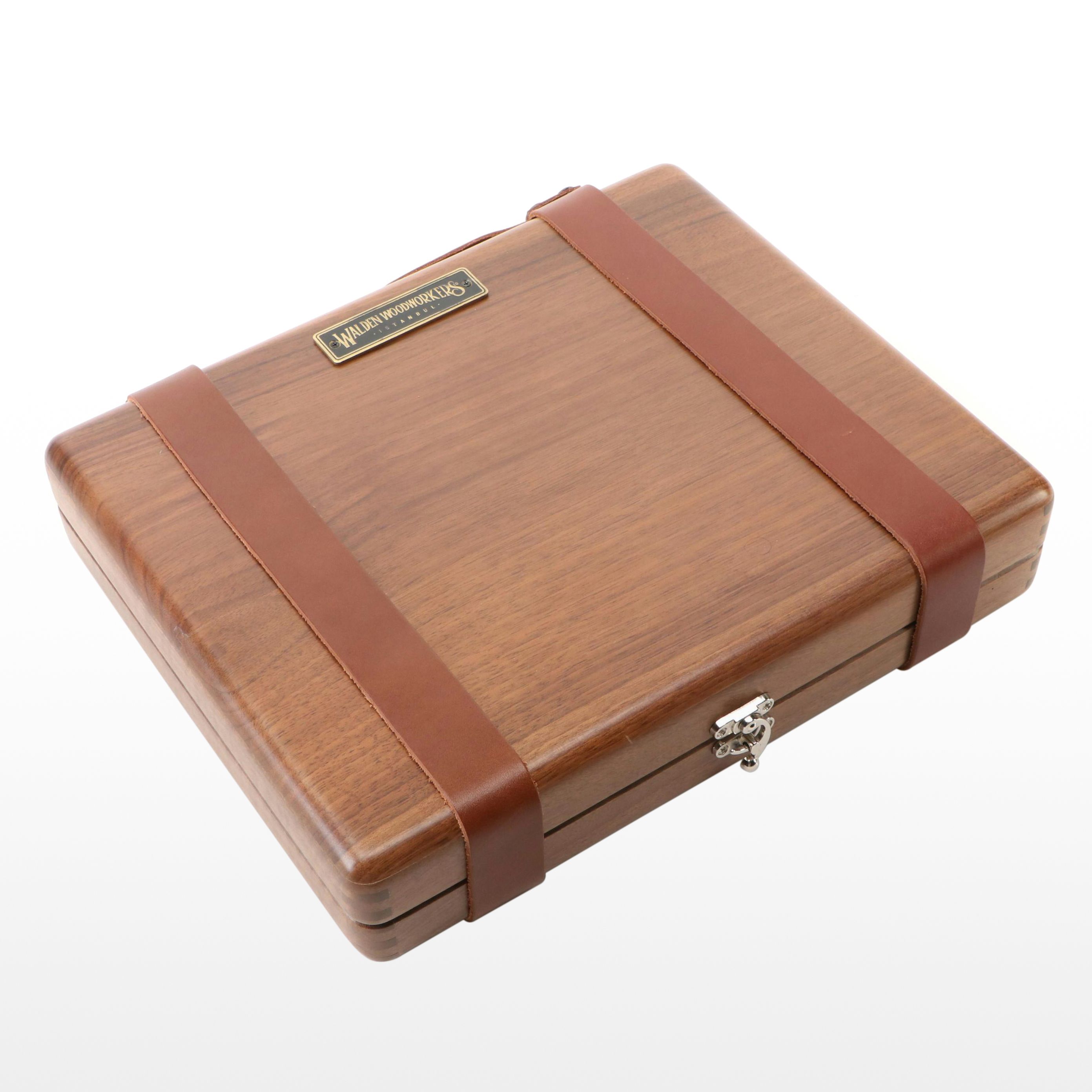 Walden Woodworkers Portable Wooden Writing Desk