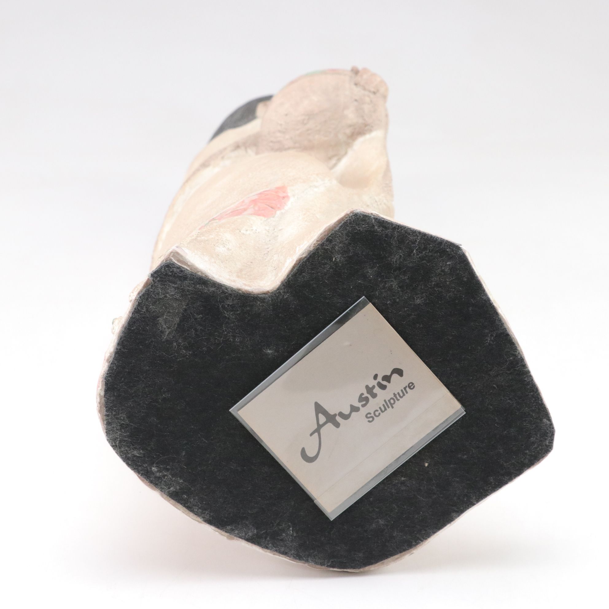 Austin Production Acoma Series "The Gatherer" Plaster Sculpture, 1989