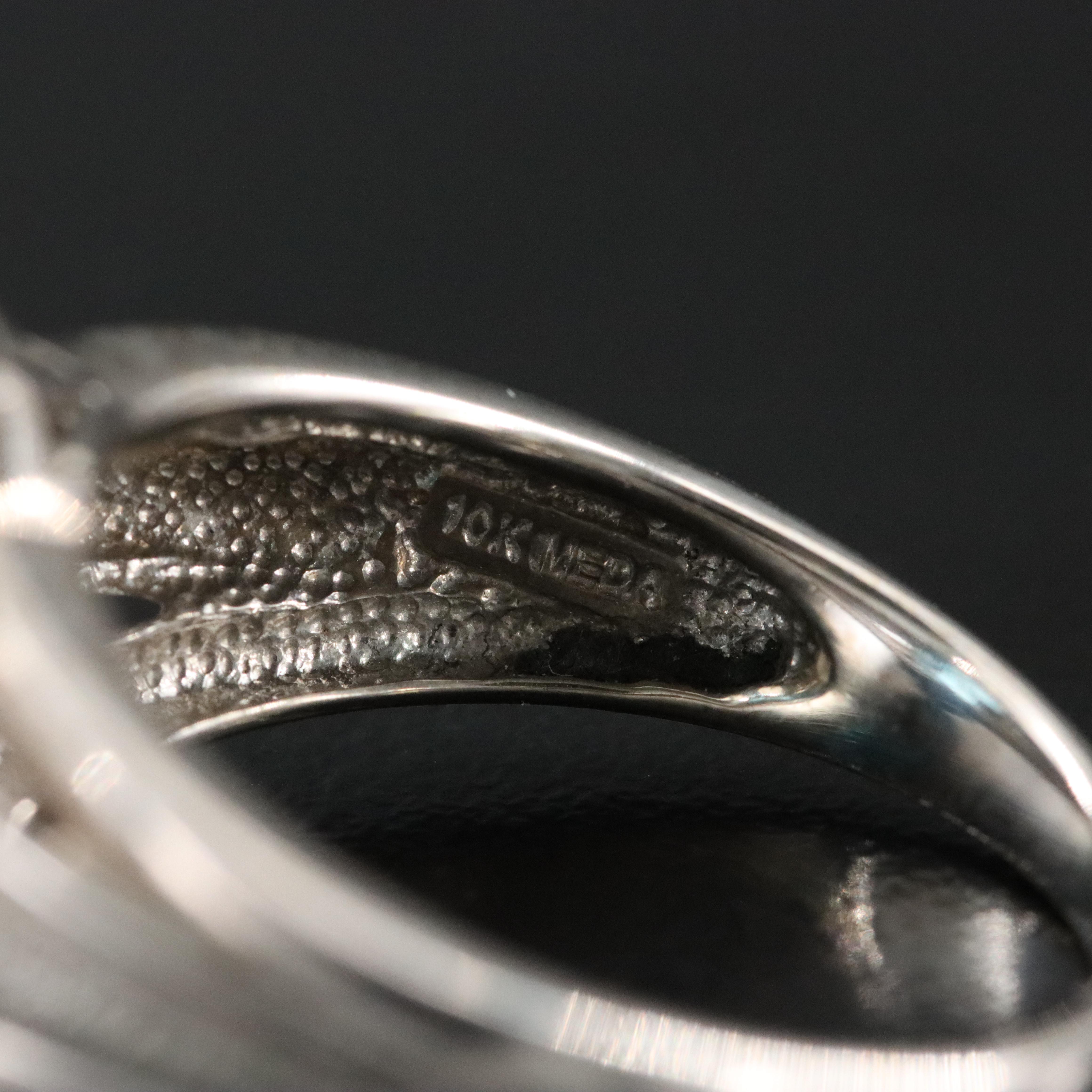 10K London Blue Topaz Ring