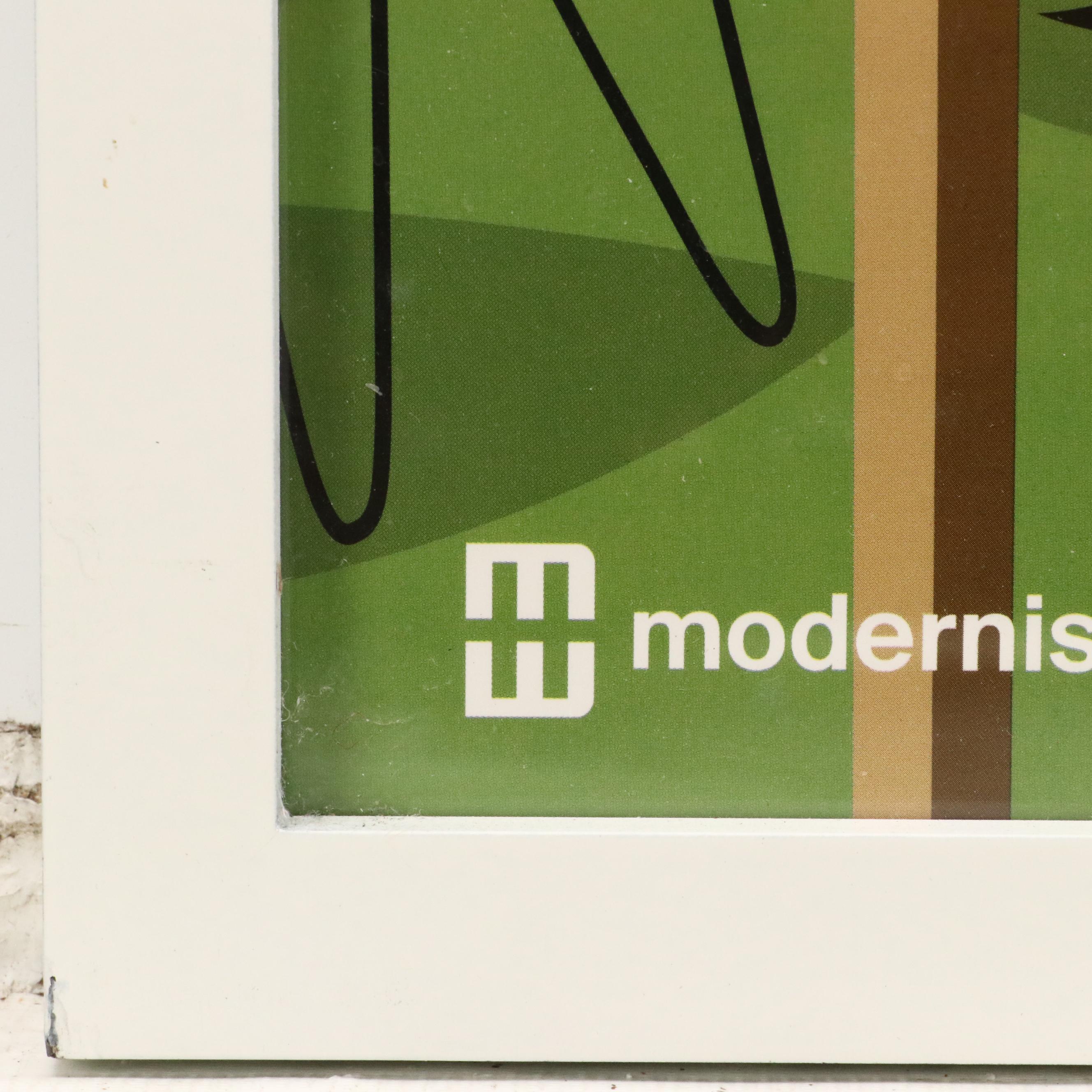 Josh "Shag" Agle Halftone Poster for Modernism Week 2022