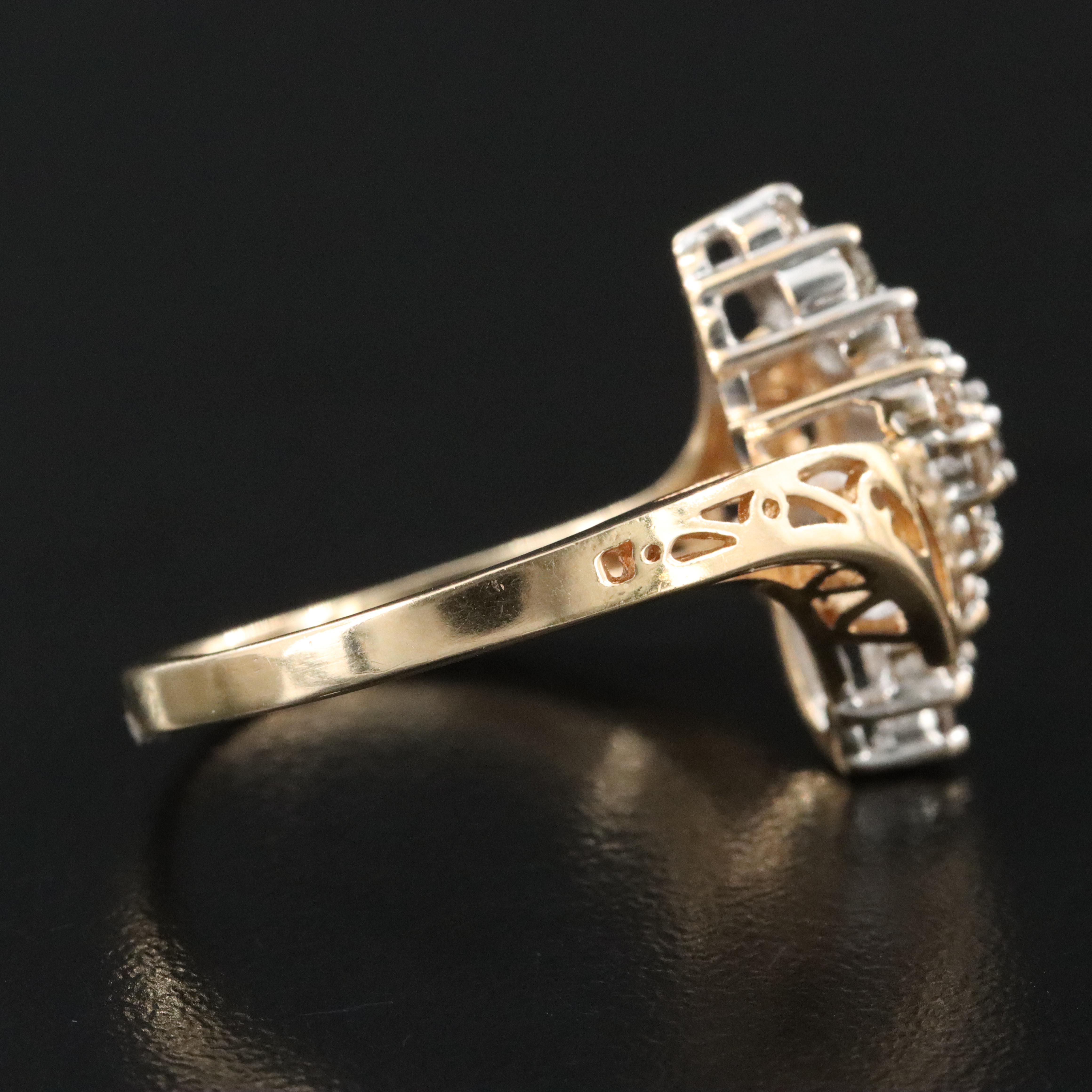 14K 0.94 CTW Diamond Ring