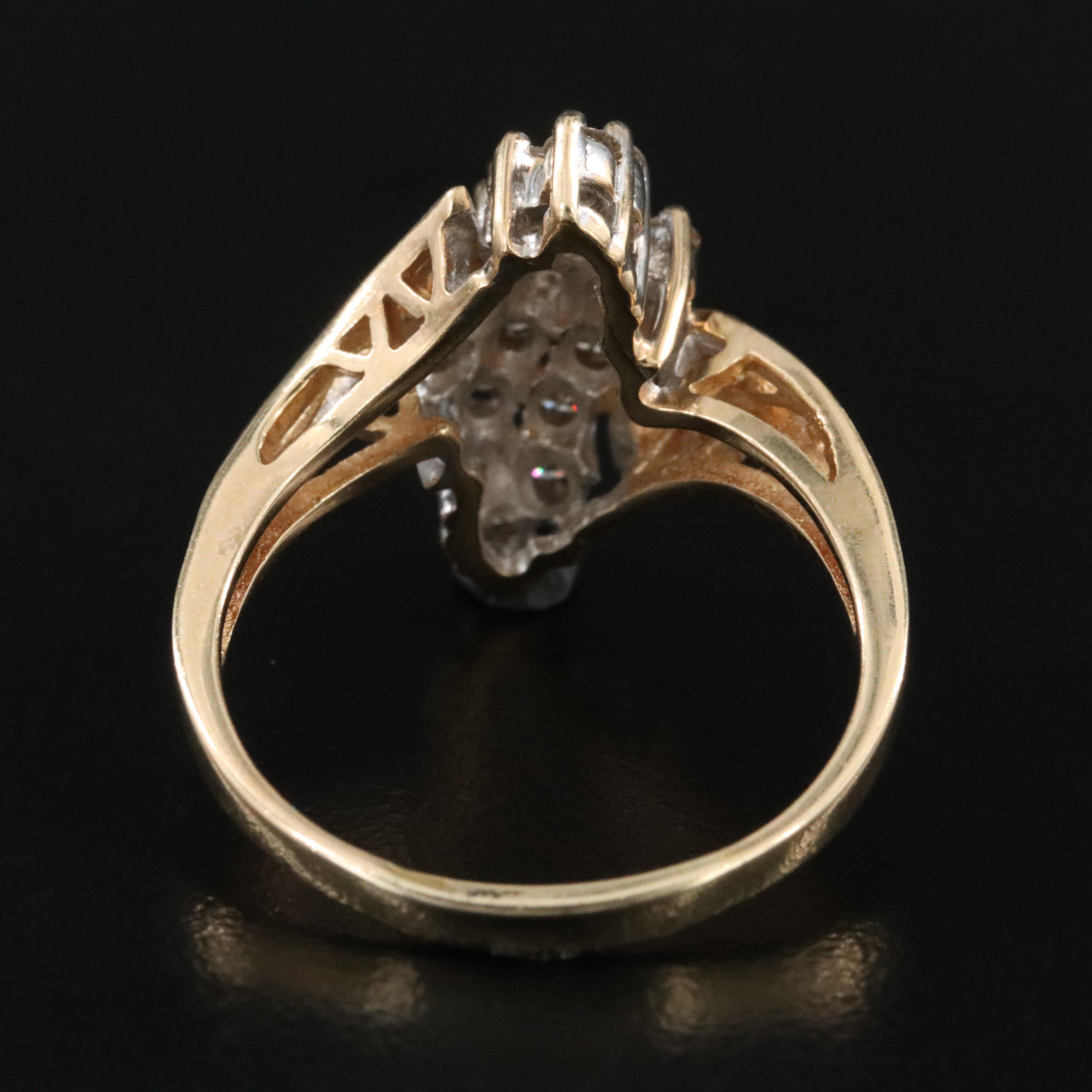 14K 0.94 CTW Diamond Ring