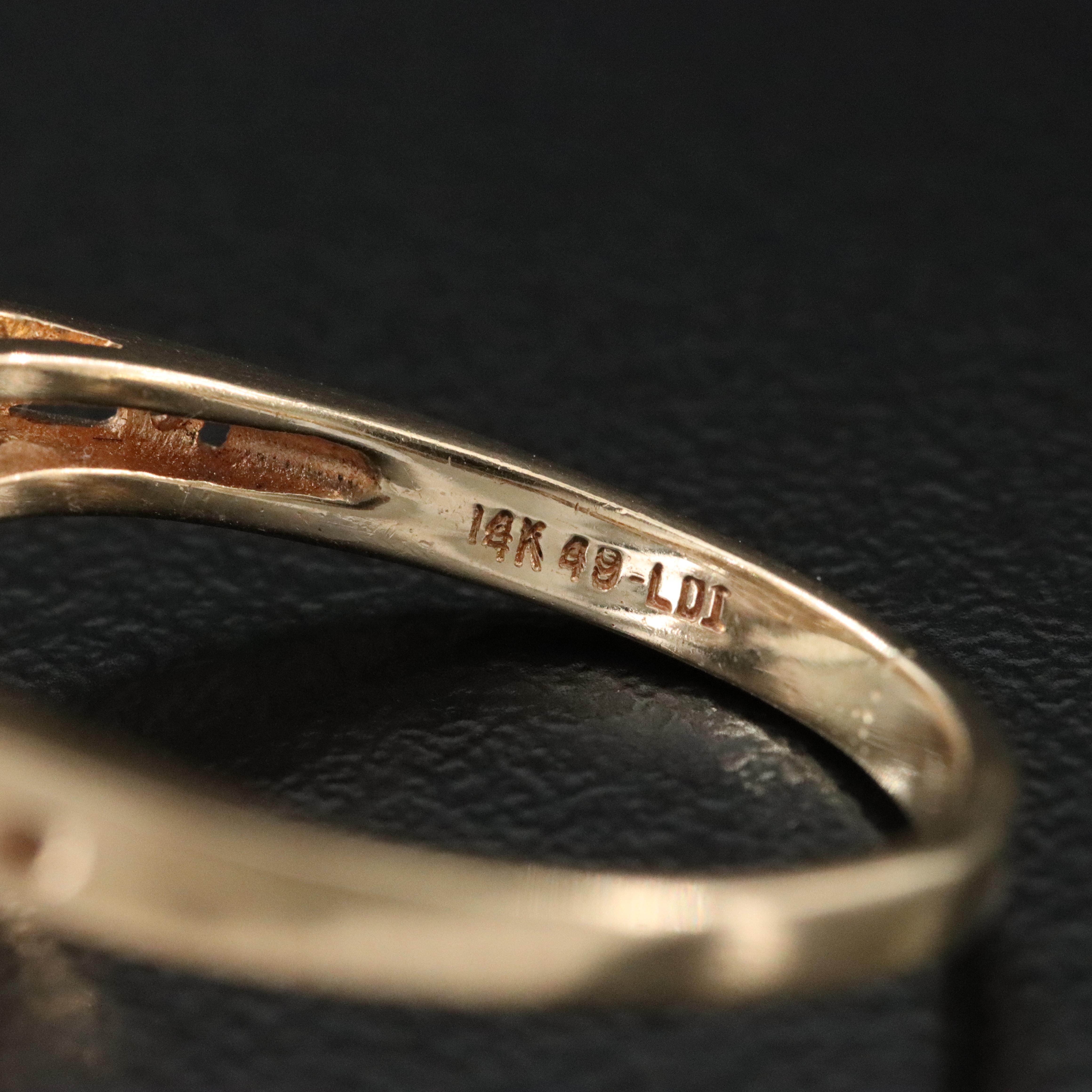 14K 0.94 CTW Diamond Ring