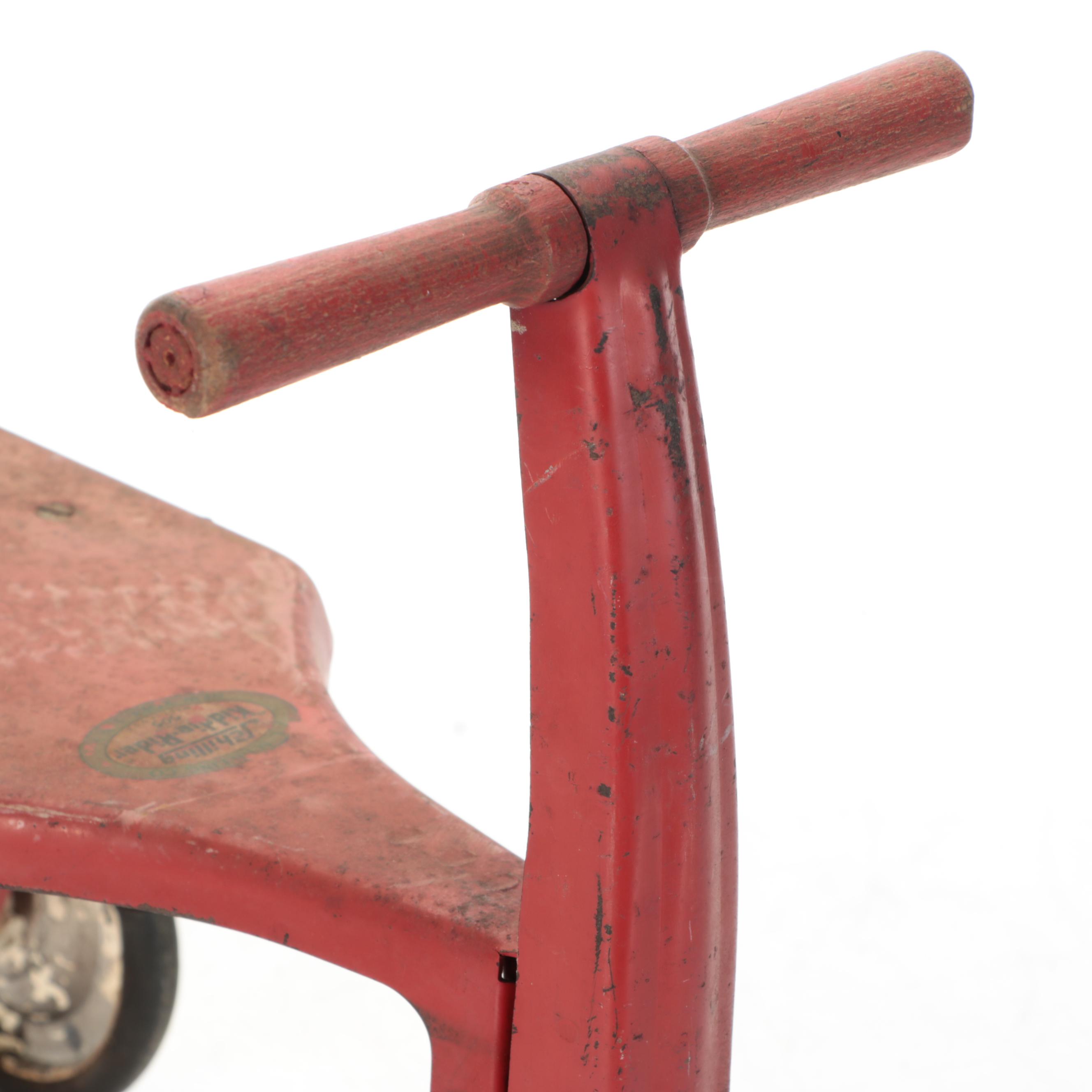 J. L. Schilling Co. Kiddie Rider Tricycle, Mid-20th Century