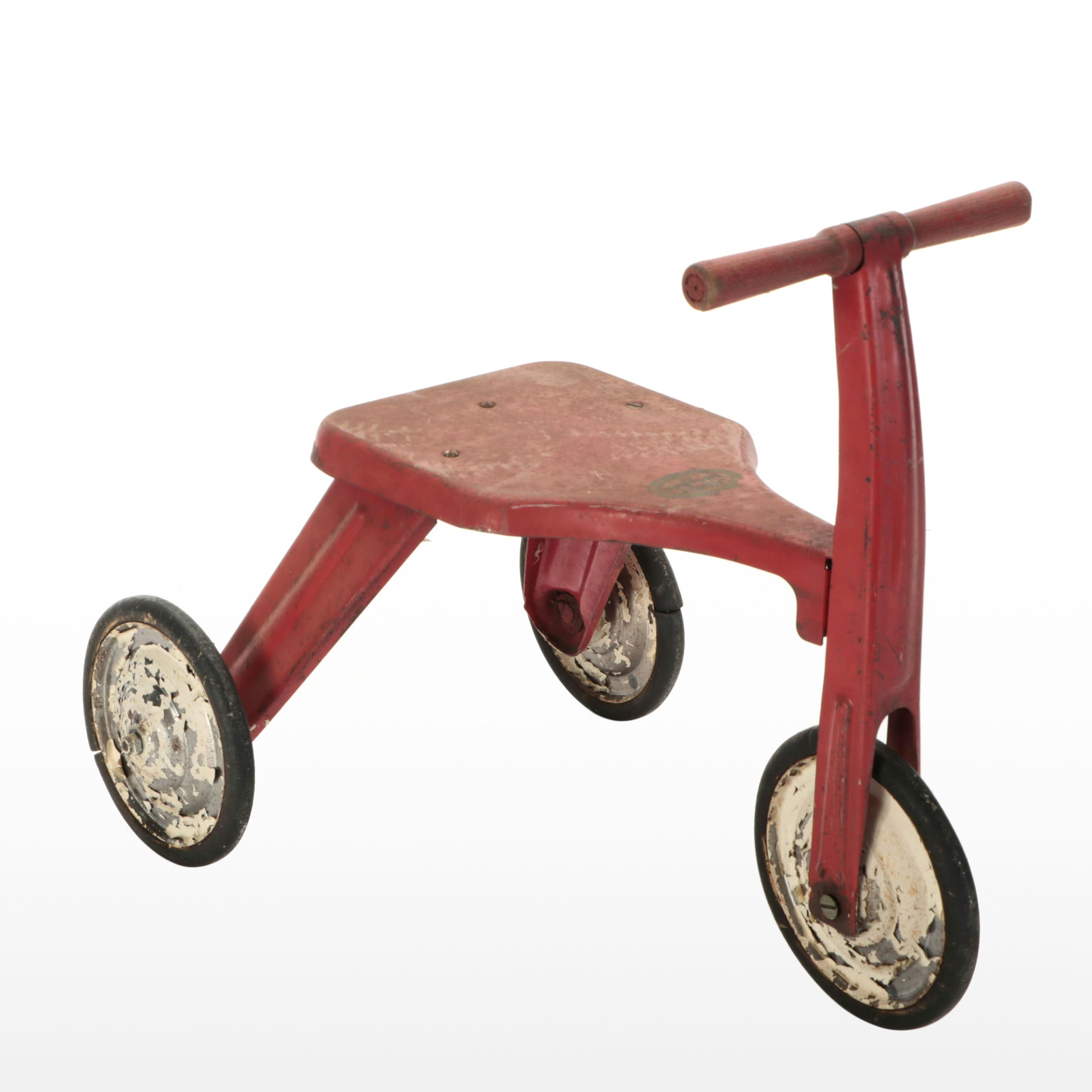 J. L. Schilling Co. Kiddie Rider Tricycle, Mid-20th Century