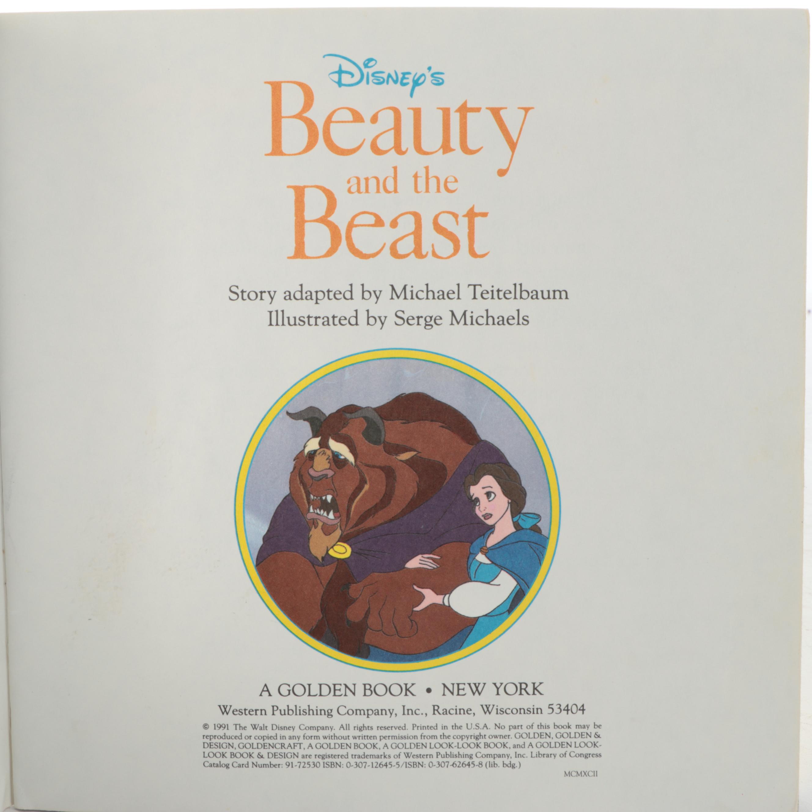 Walt Disney "Aladdin," "The Little Mermaid," and More Fiction Books