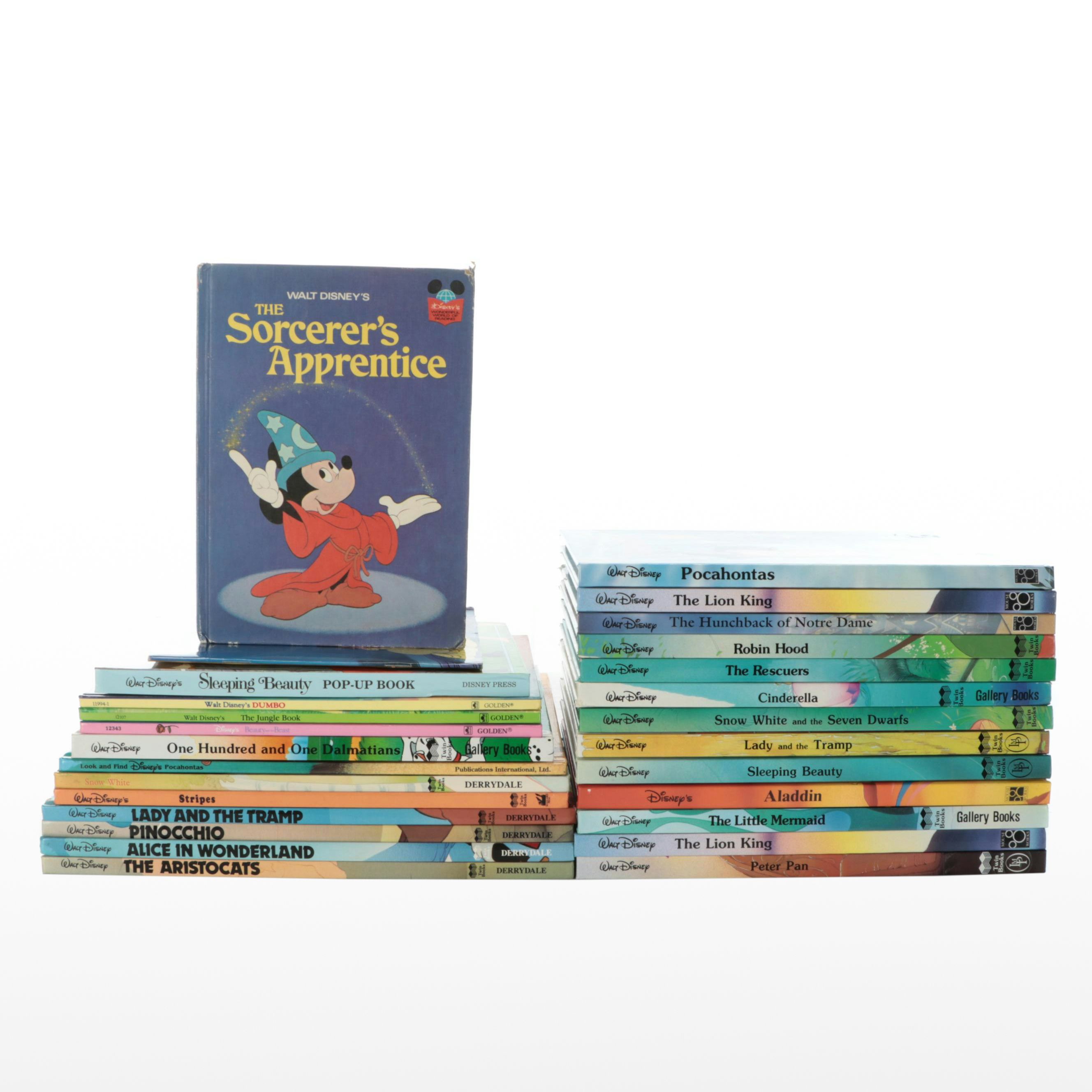 Walt Disney "Aladdin," "The Little Mermaid," and More Fiction Books