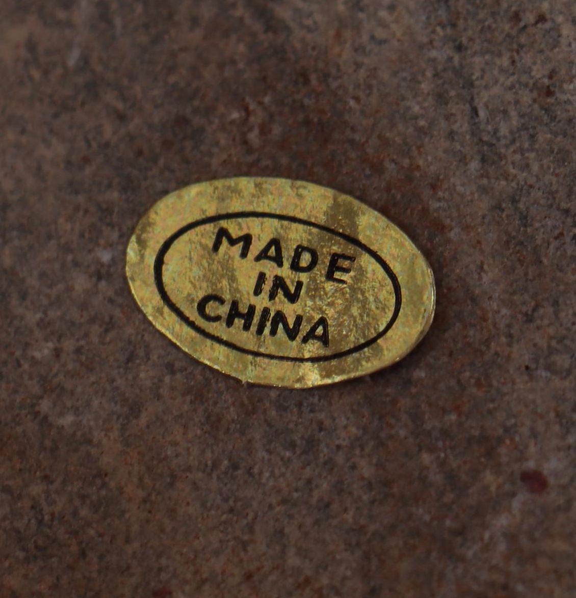 Pair of Chinese Carved Wood and Marble Top Stands