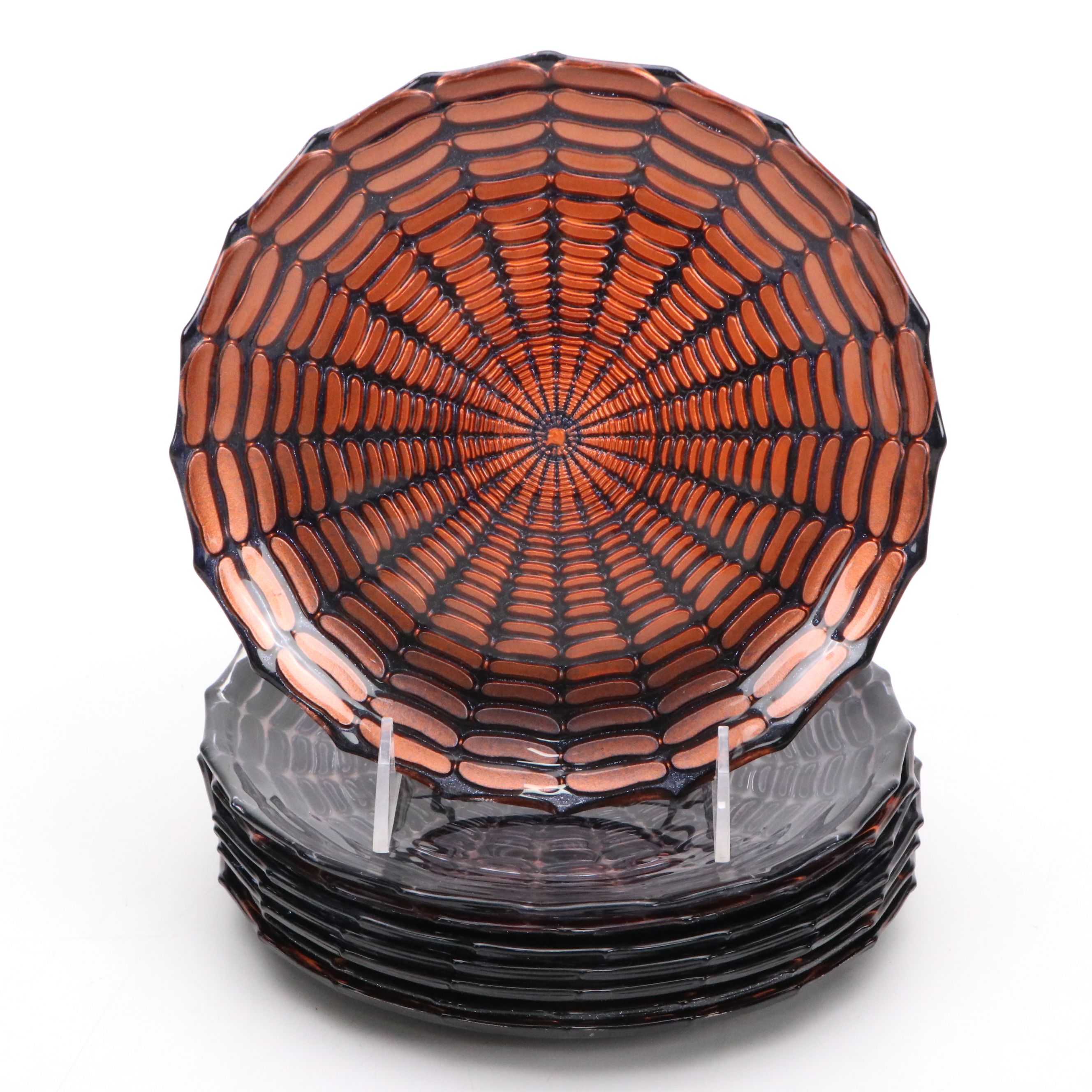 Blown Glass Swizzle Sticks with Other Halloween-Themed Stemware and Décor