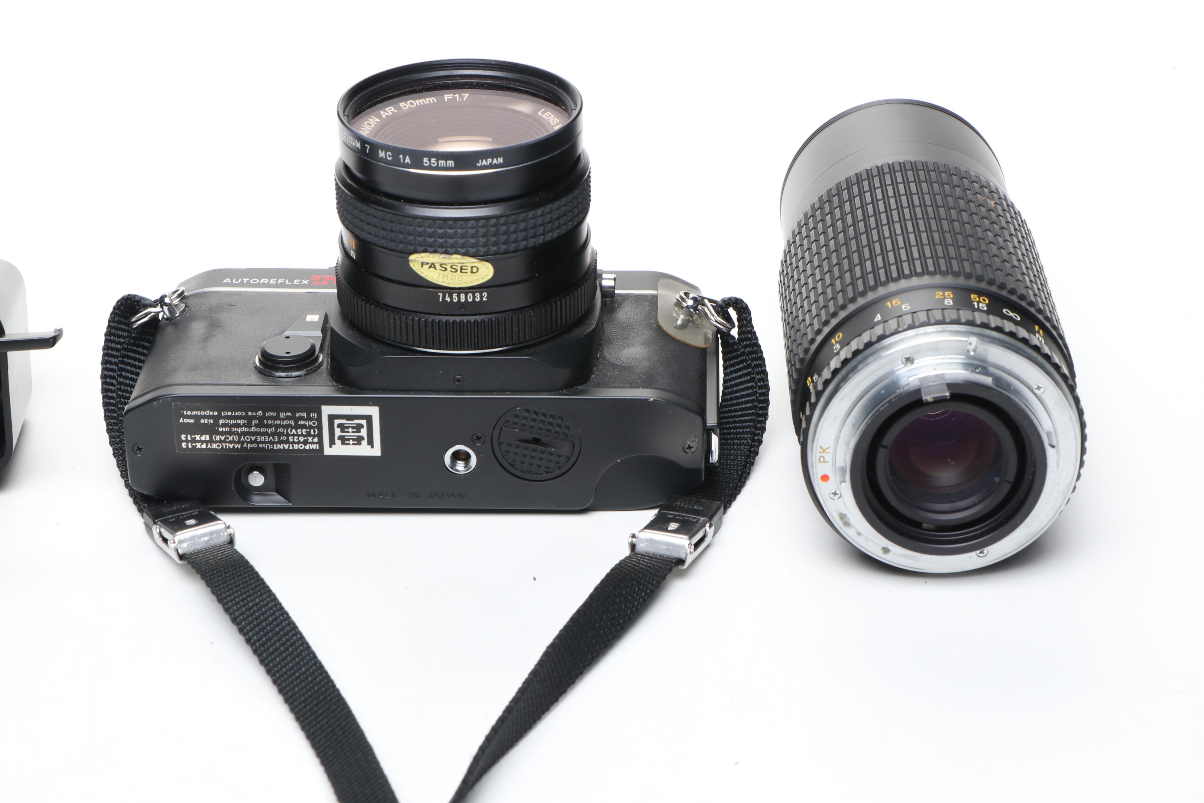 Pentax ME Super SLR Camera with Other SLR Cameras and Camera Accessories