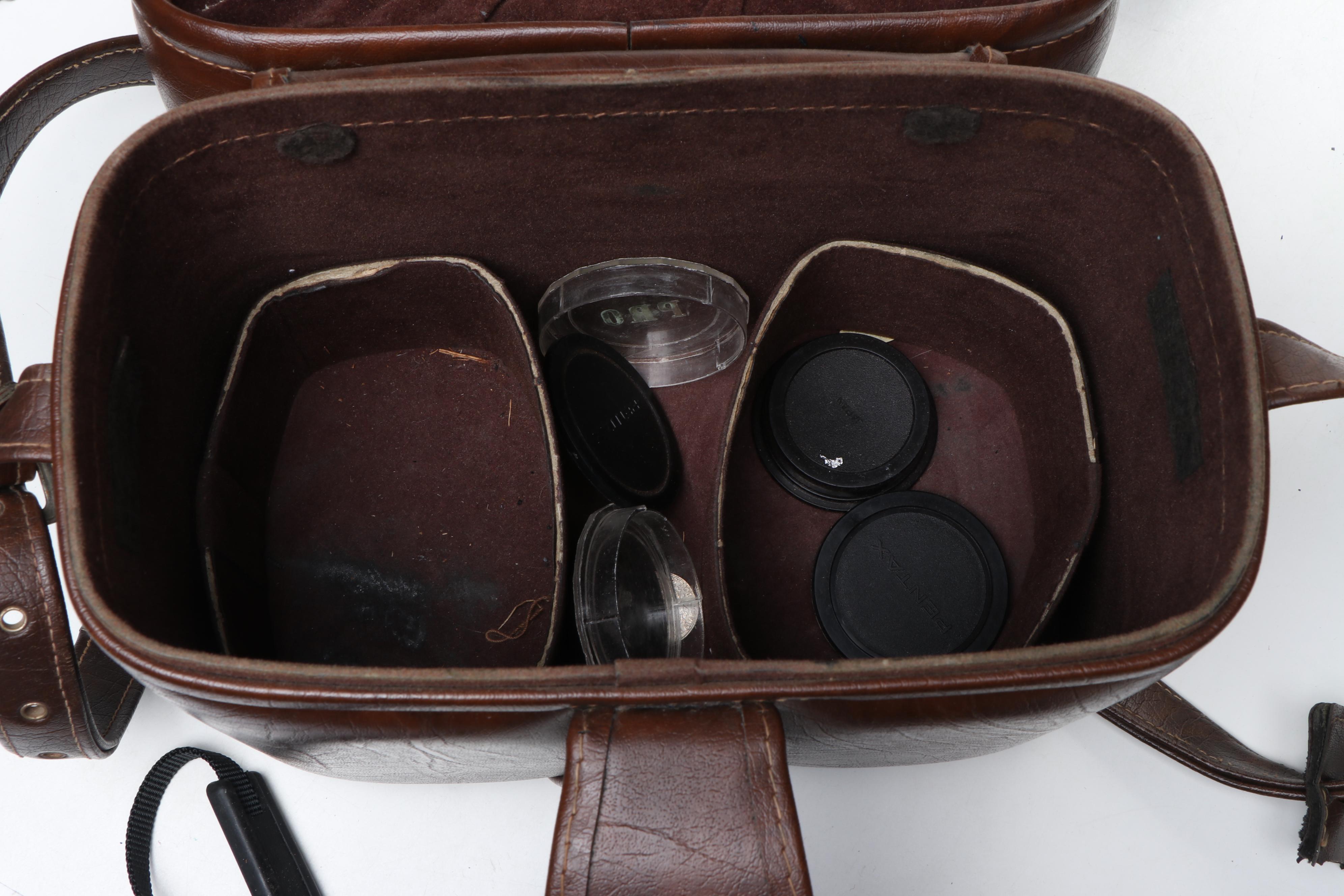 Pentax ME Super SLR Camera with Other SLR Cameras and Camera Accessories