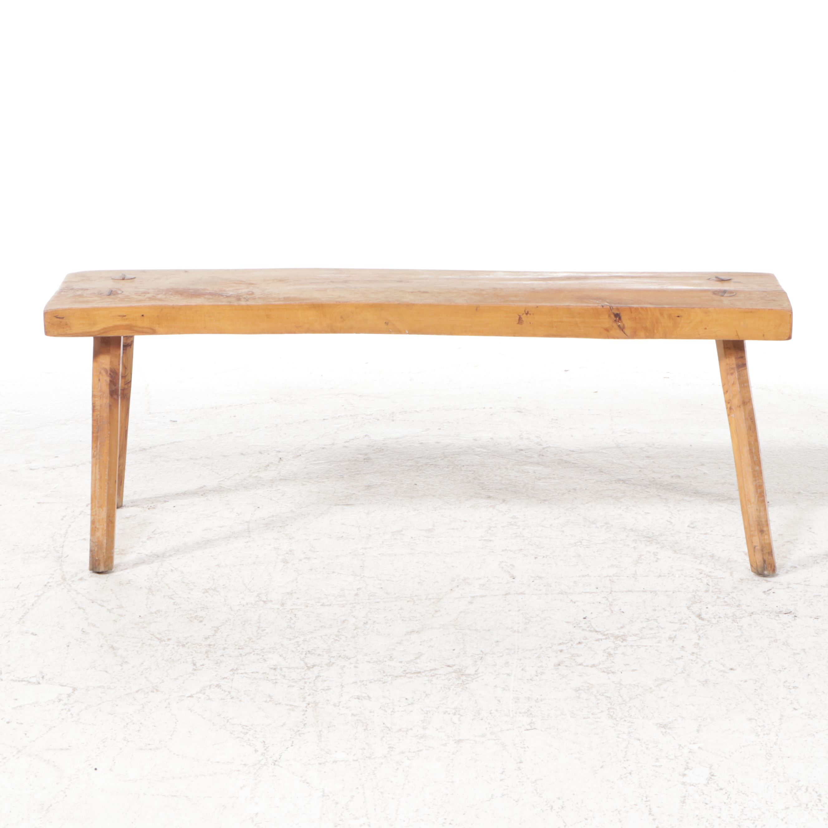 Rustic Style Wood Bench