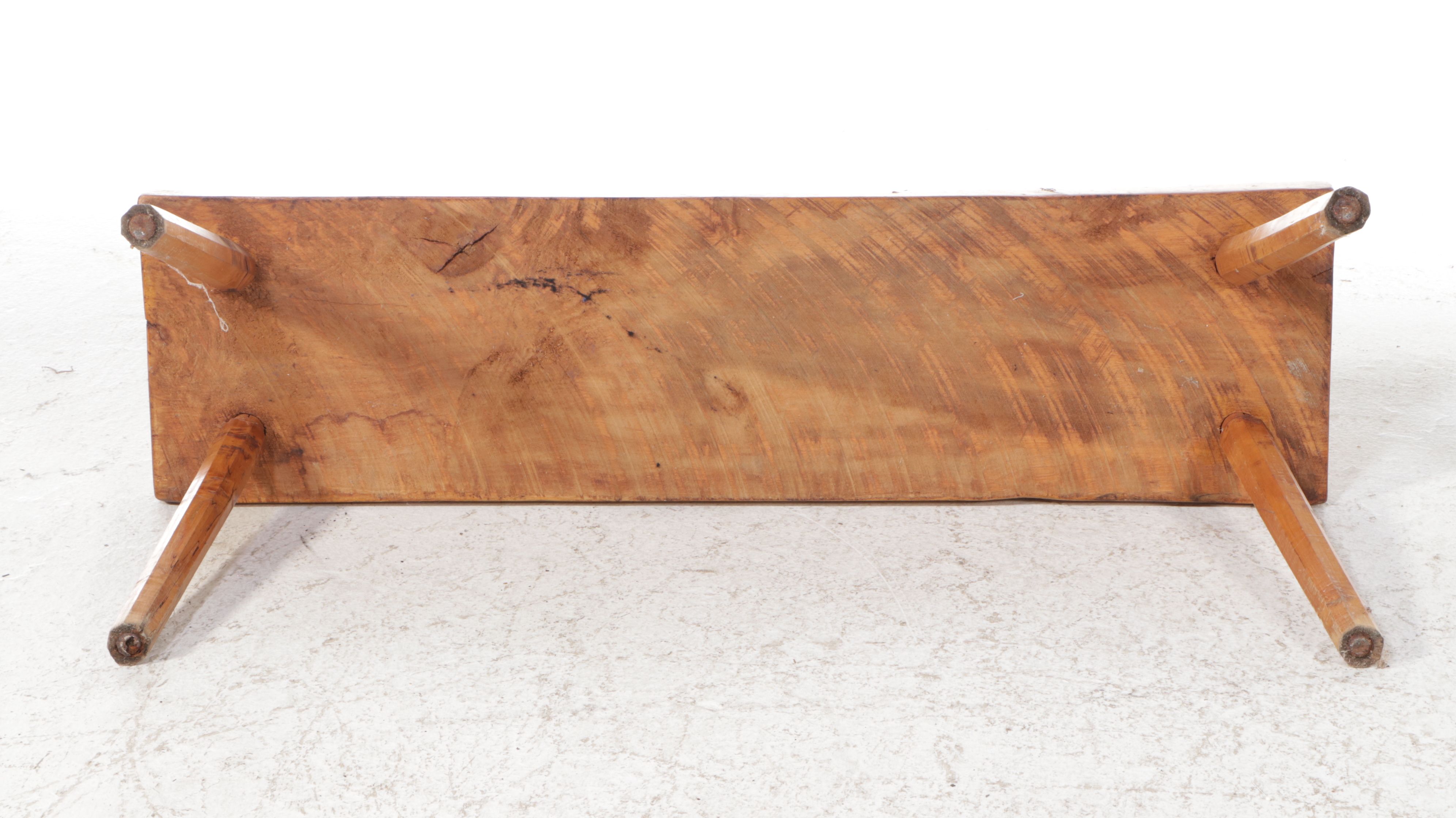 Rustic Style Wood Bench