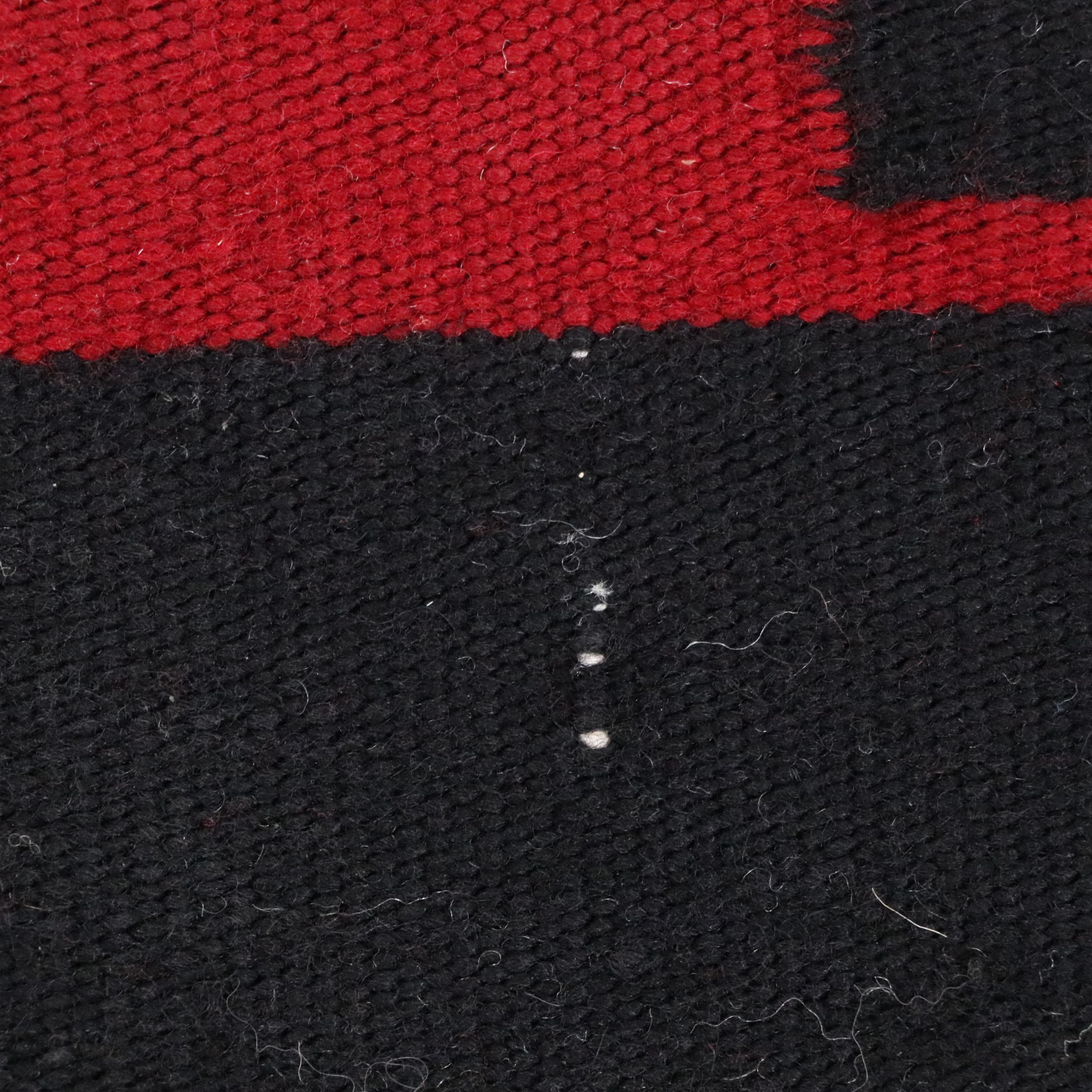 3'1 x 4'5 Handwoven Navajo Serape Pattern Accent Rug